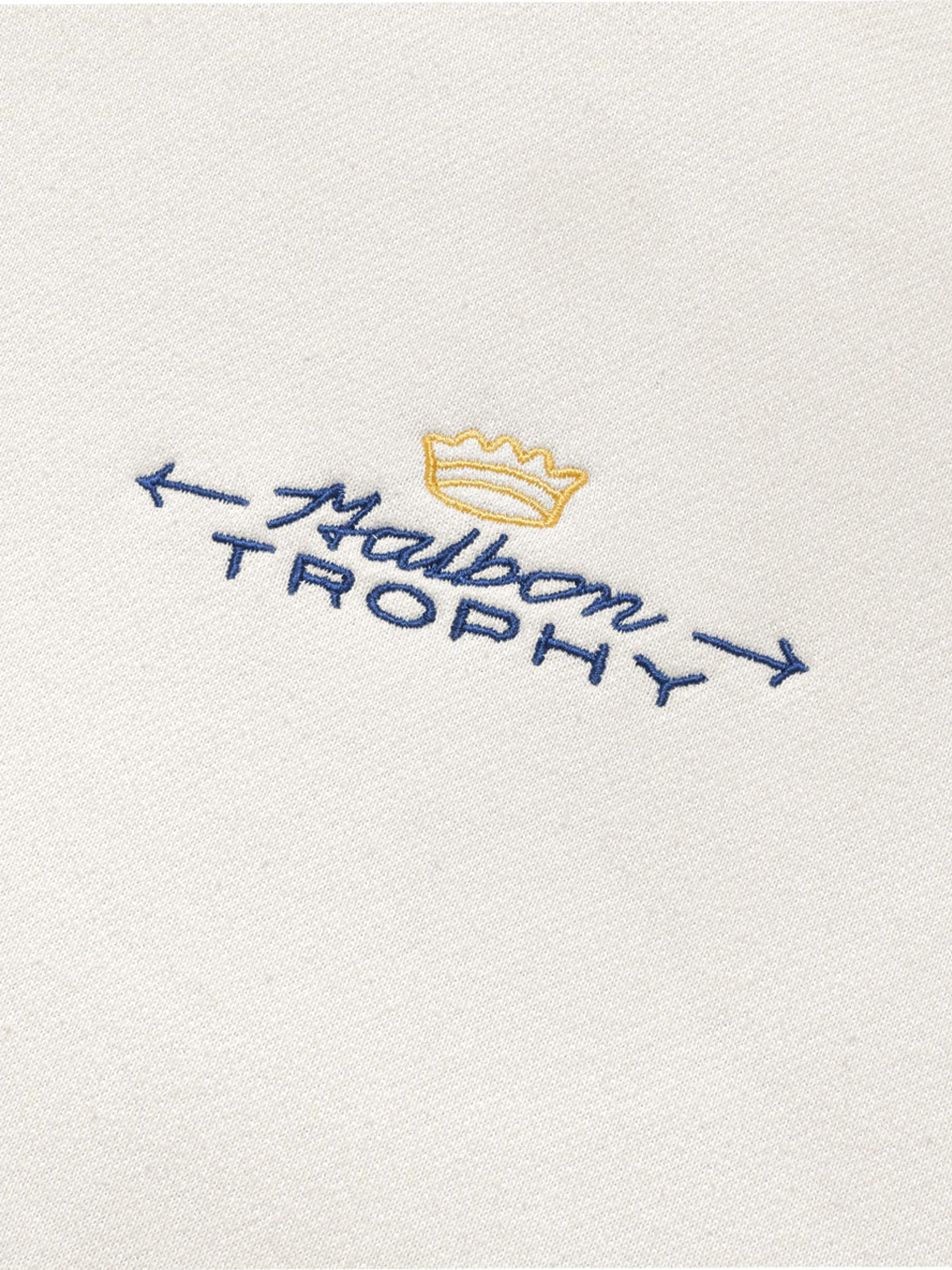 Malbon Trophy Hoodie - Ivory