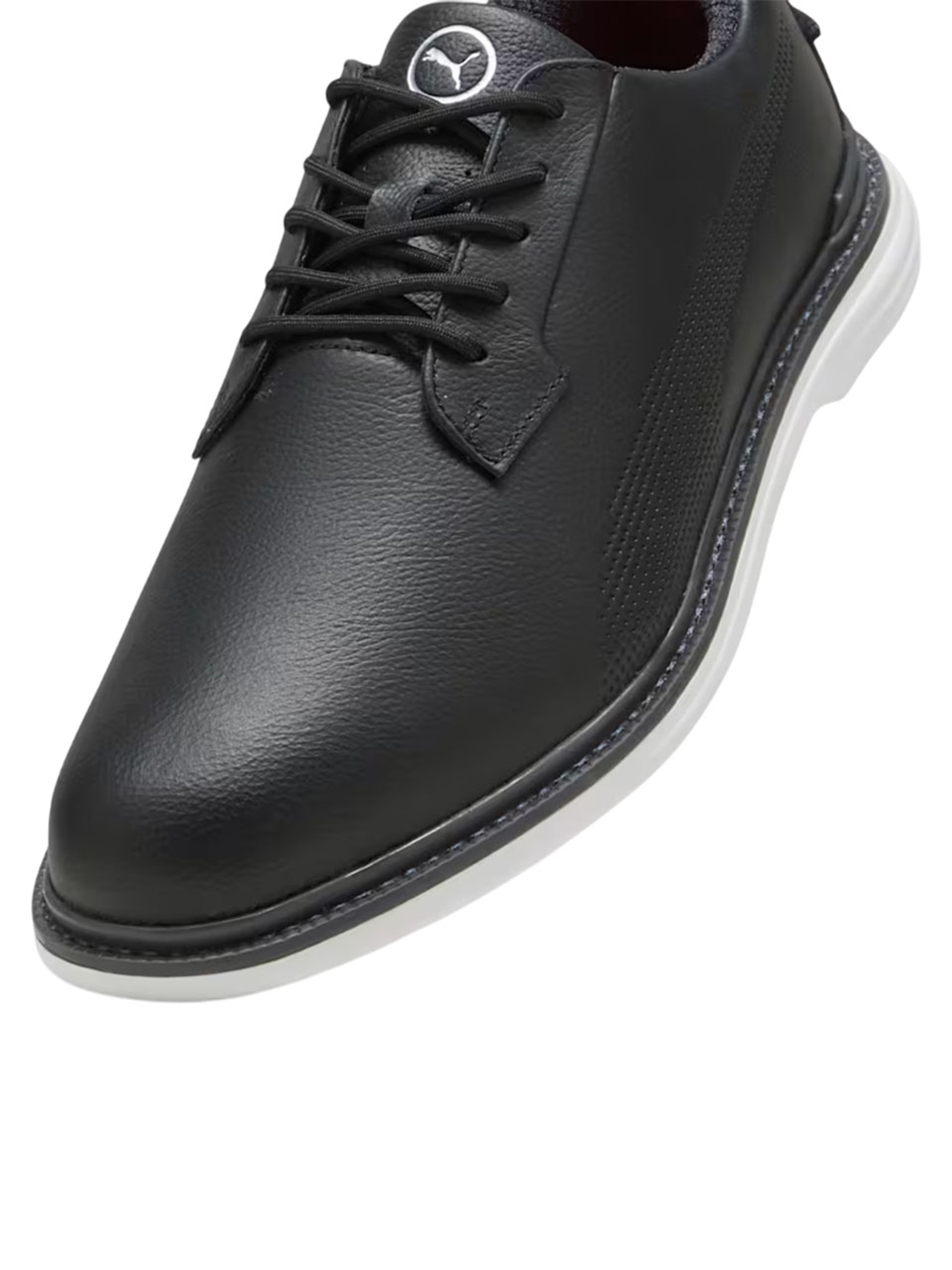 Puma Royale Golf Shoes - Puma Black/Flat Dark Grey/Red Blast