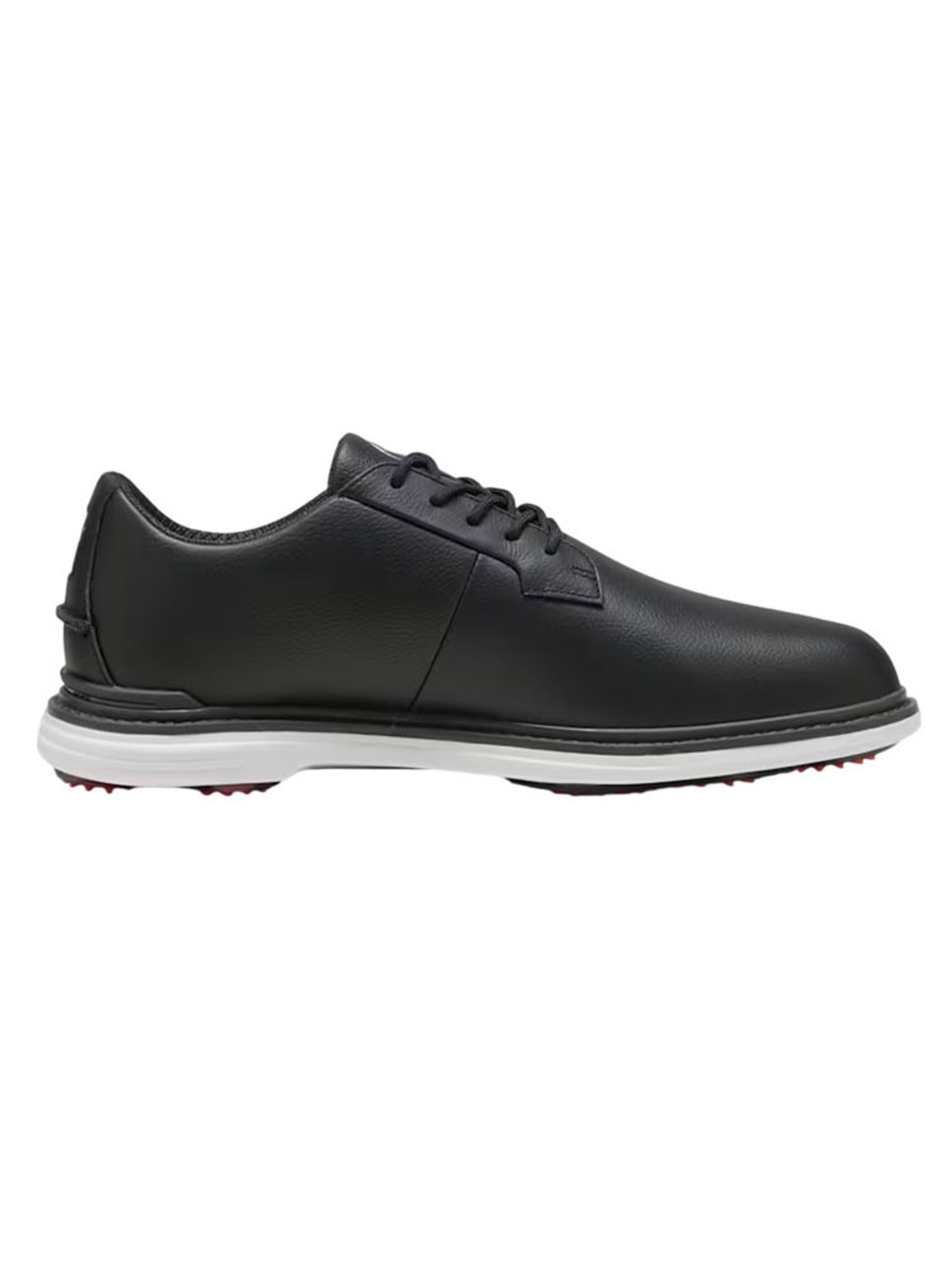 Puma Royale Golf Shoes - Puma Black/Flat Dark Grey/Red Blast