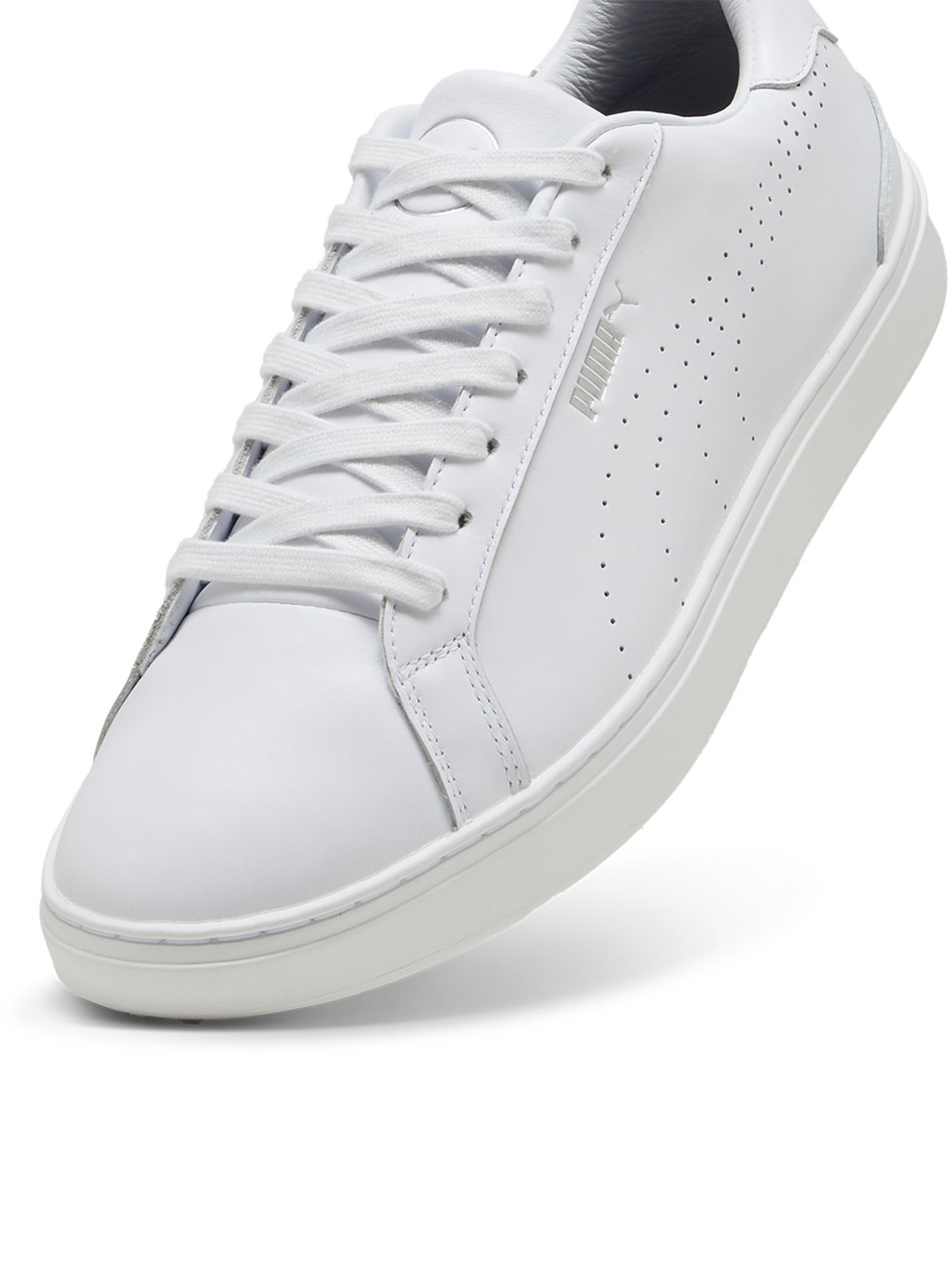 Puma Classic G Golf Shoes - Puma White/Puma White
