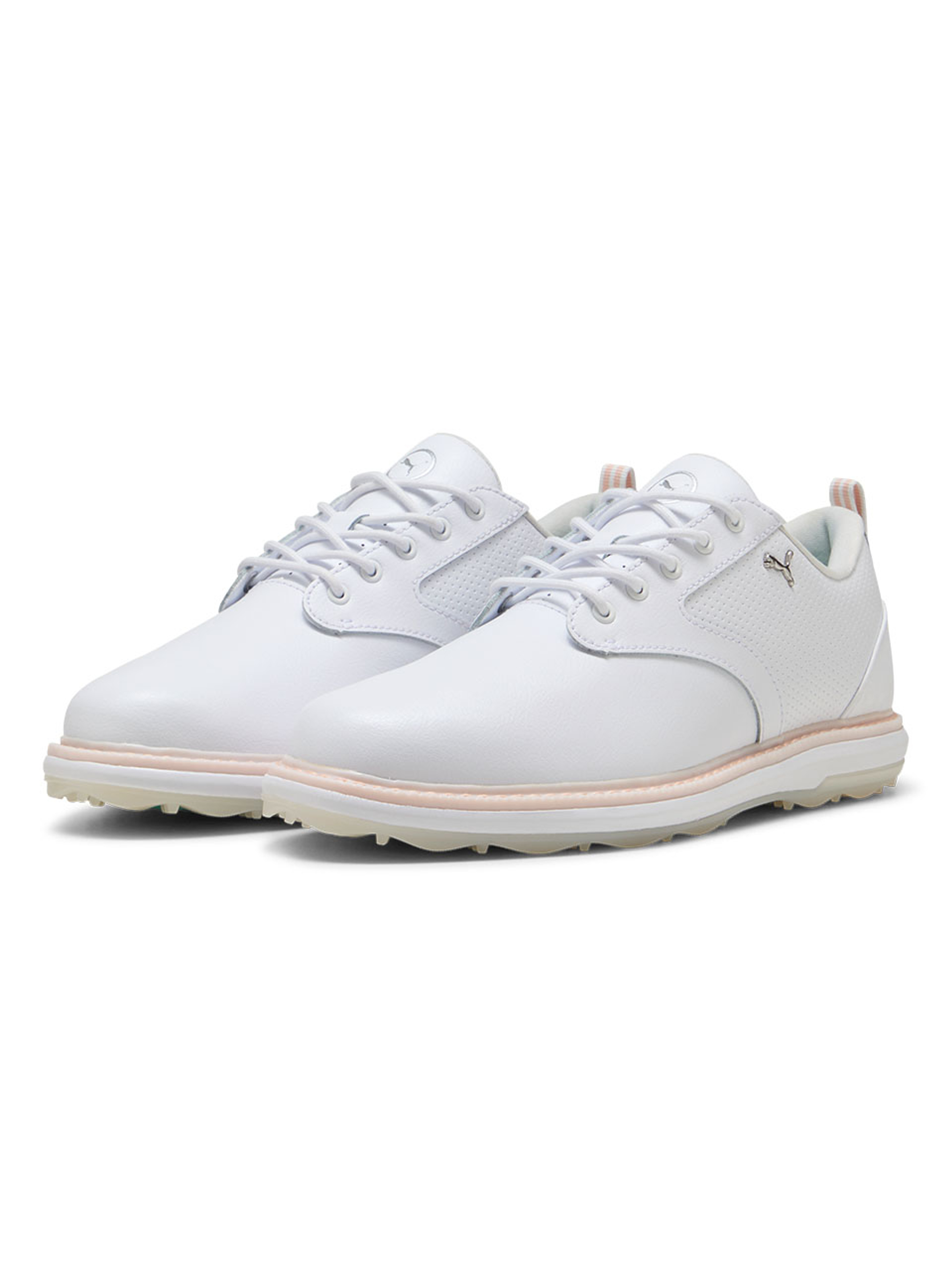 Puma Womens Avant 2 Spikeless Golf Shoes - Puma White/Island Pink