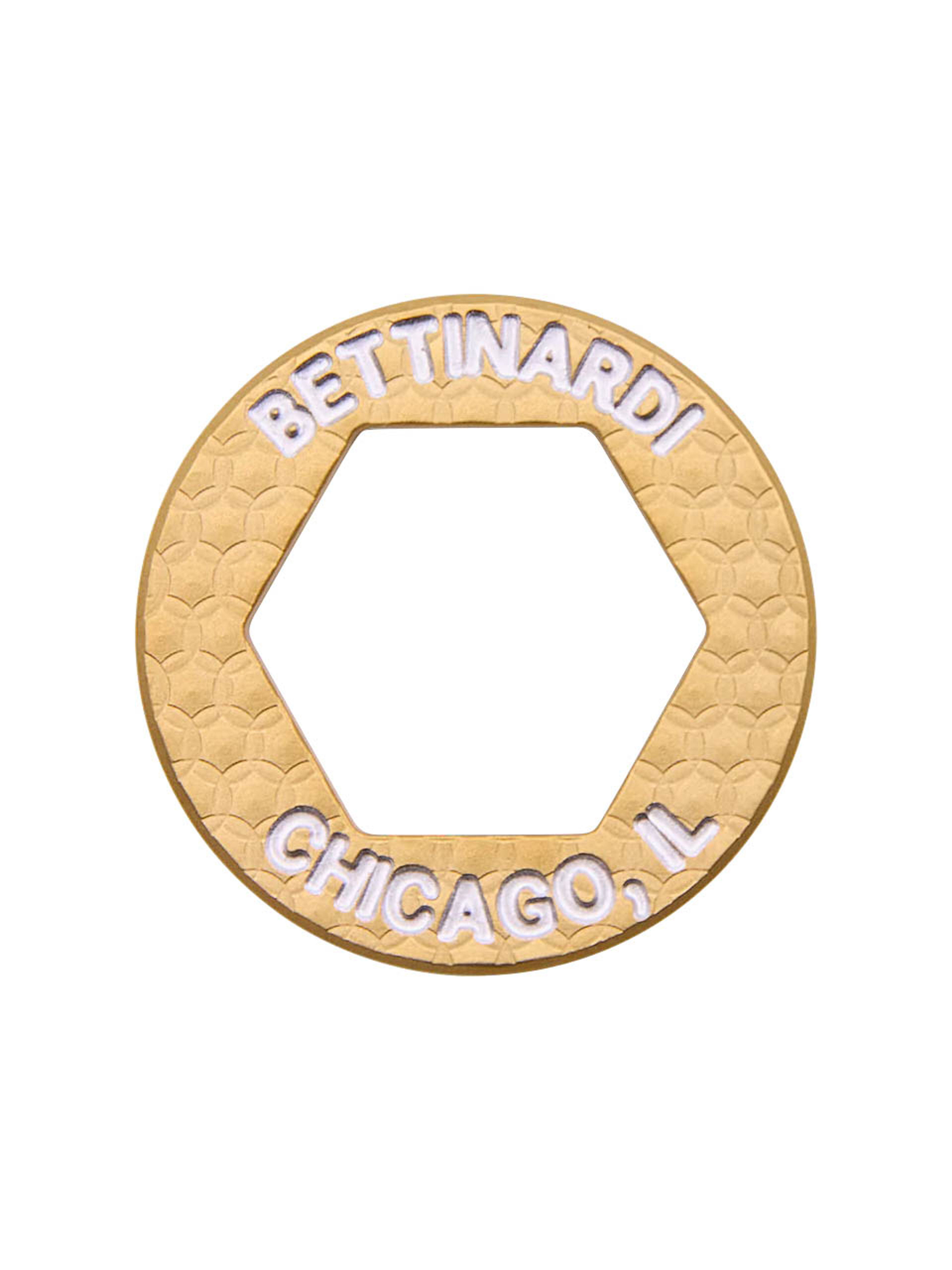 Bettinardi Bettipalooza Open Hex Ball Marker - Brass