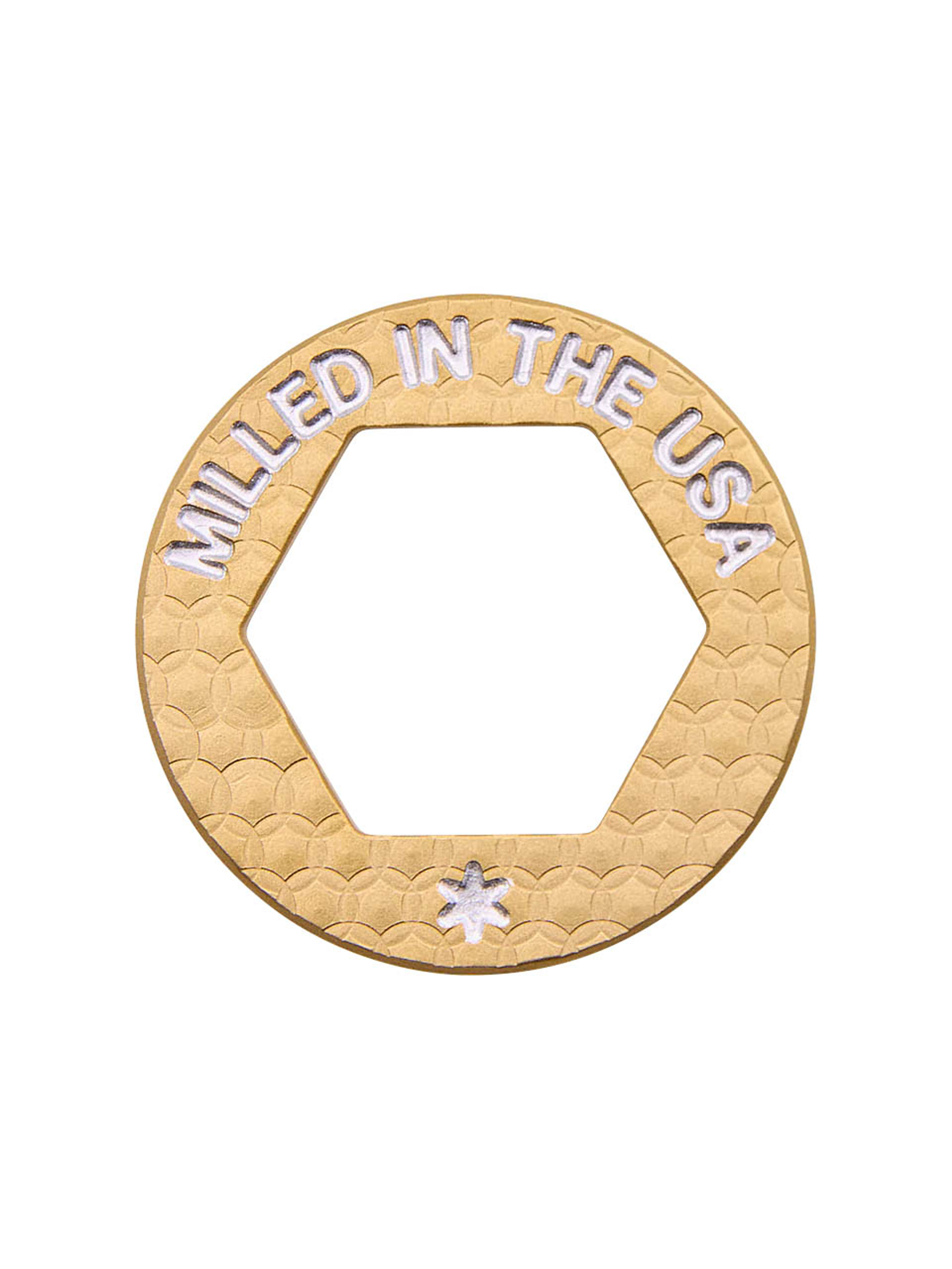 Bettinardi Bettipalooza Open Hex Ball Marker - Brass