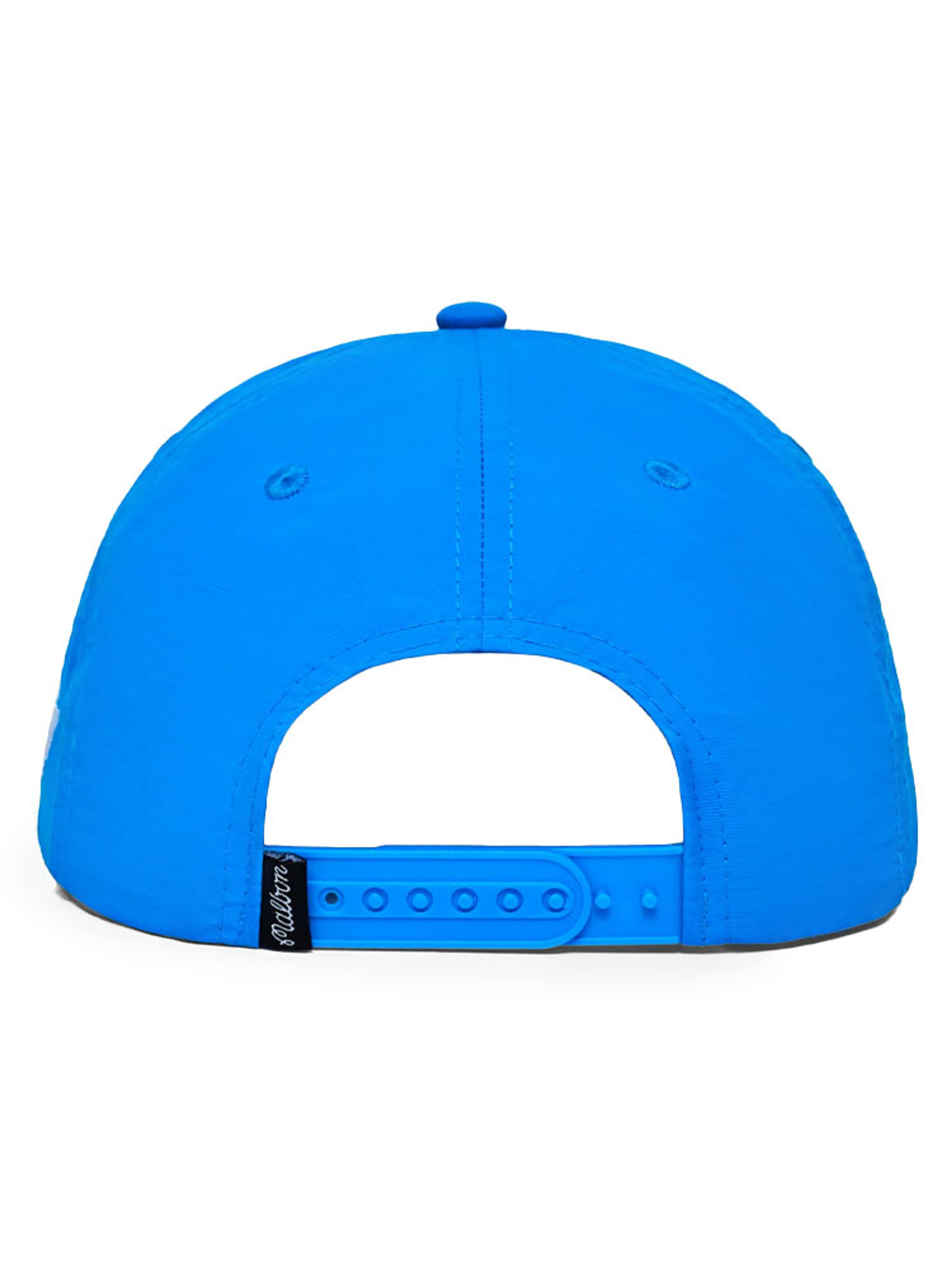 Malbon Swing Oil Nylon Rope Hat - Blue