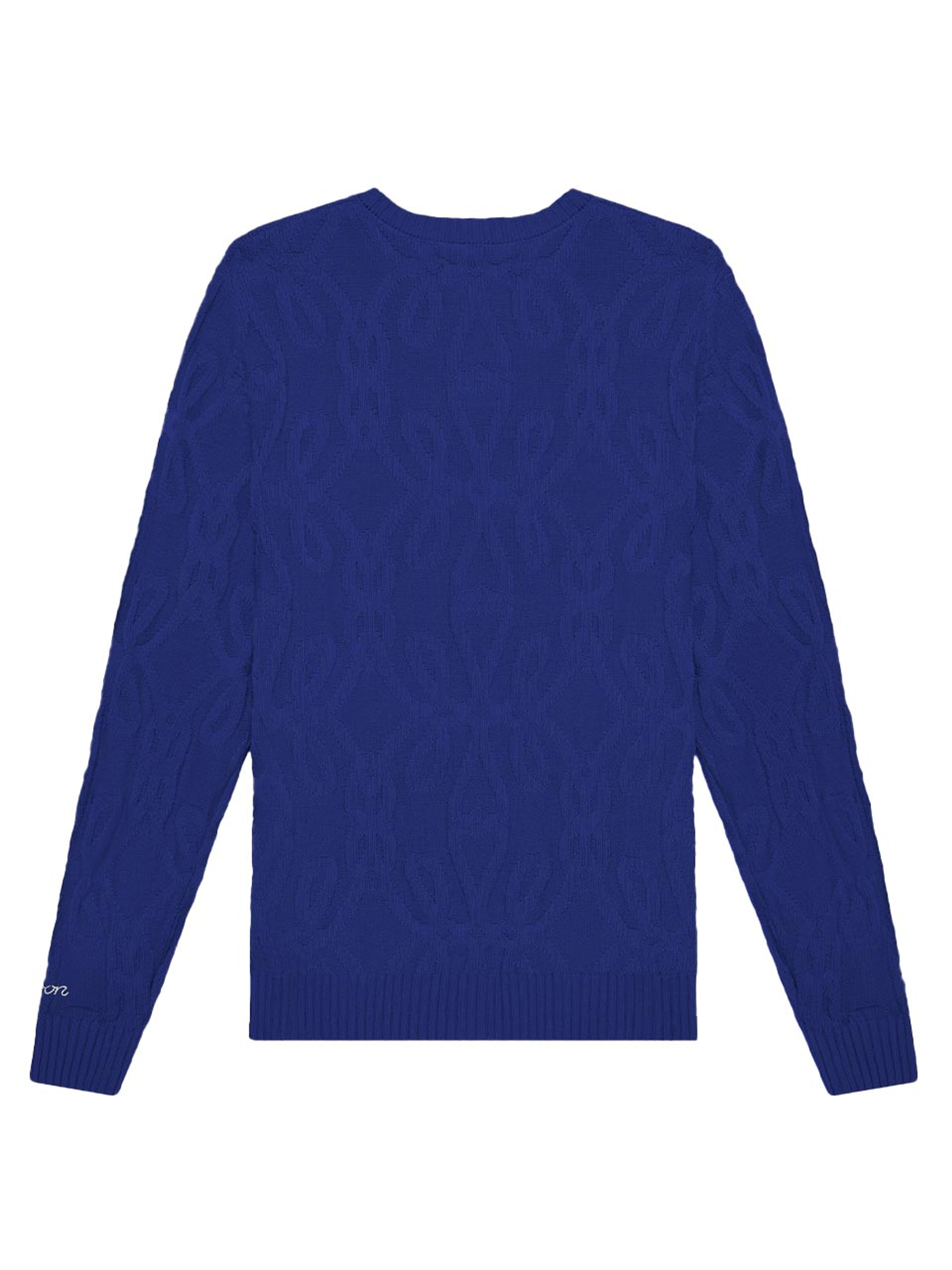 Malbon Monaco Knit Sweater - Blue