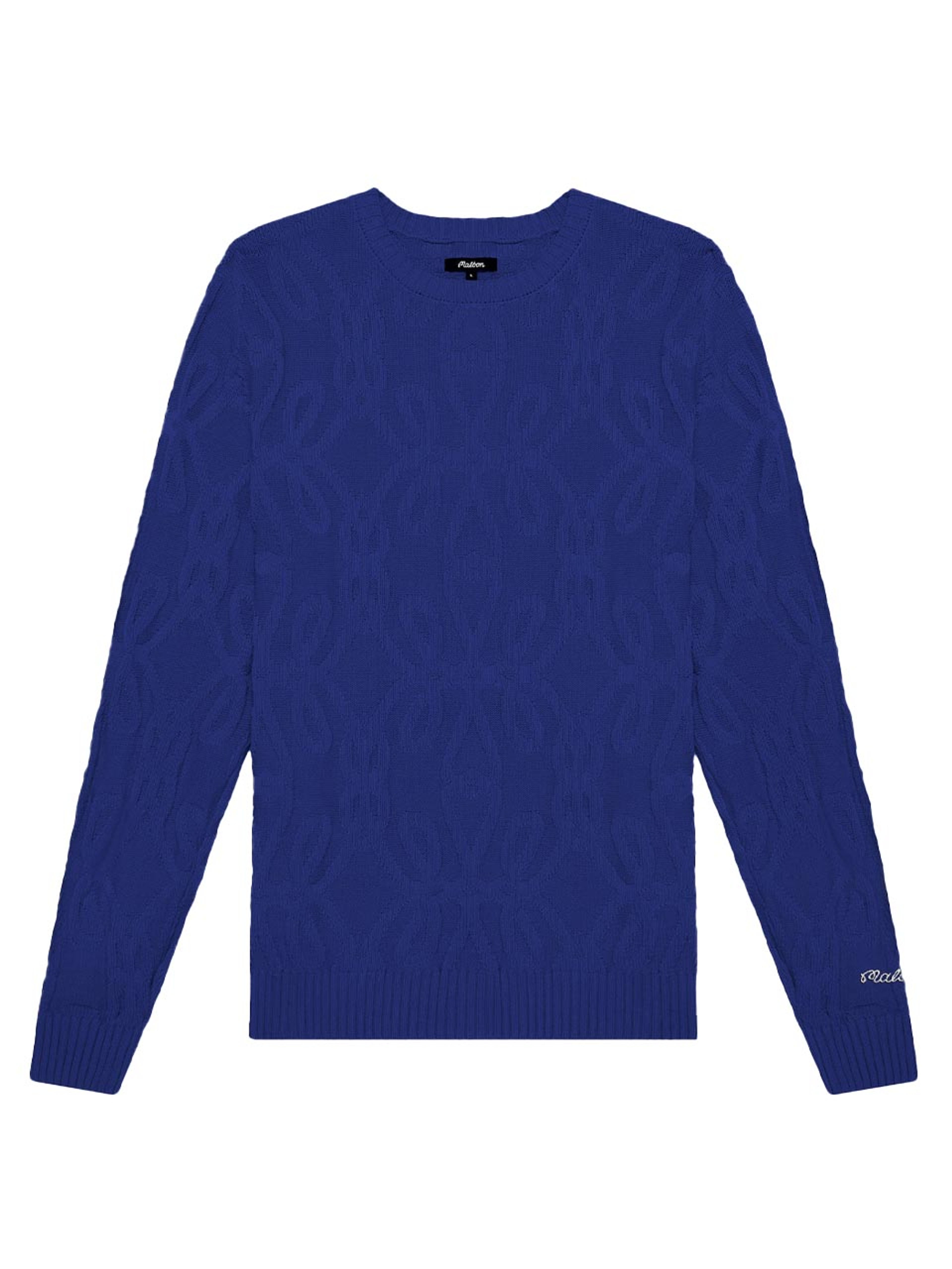 Malbon Monaco Knit Sweater - Blue