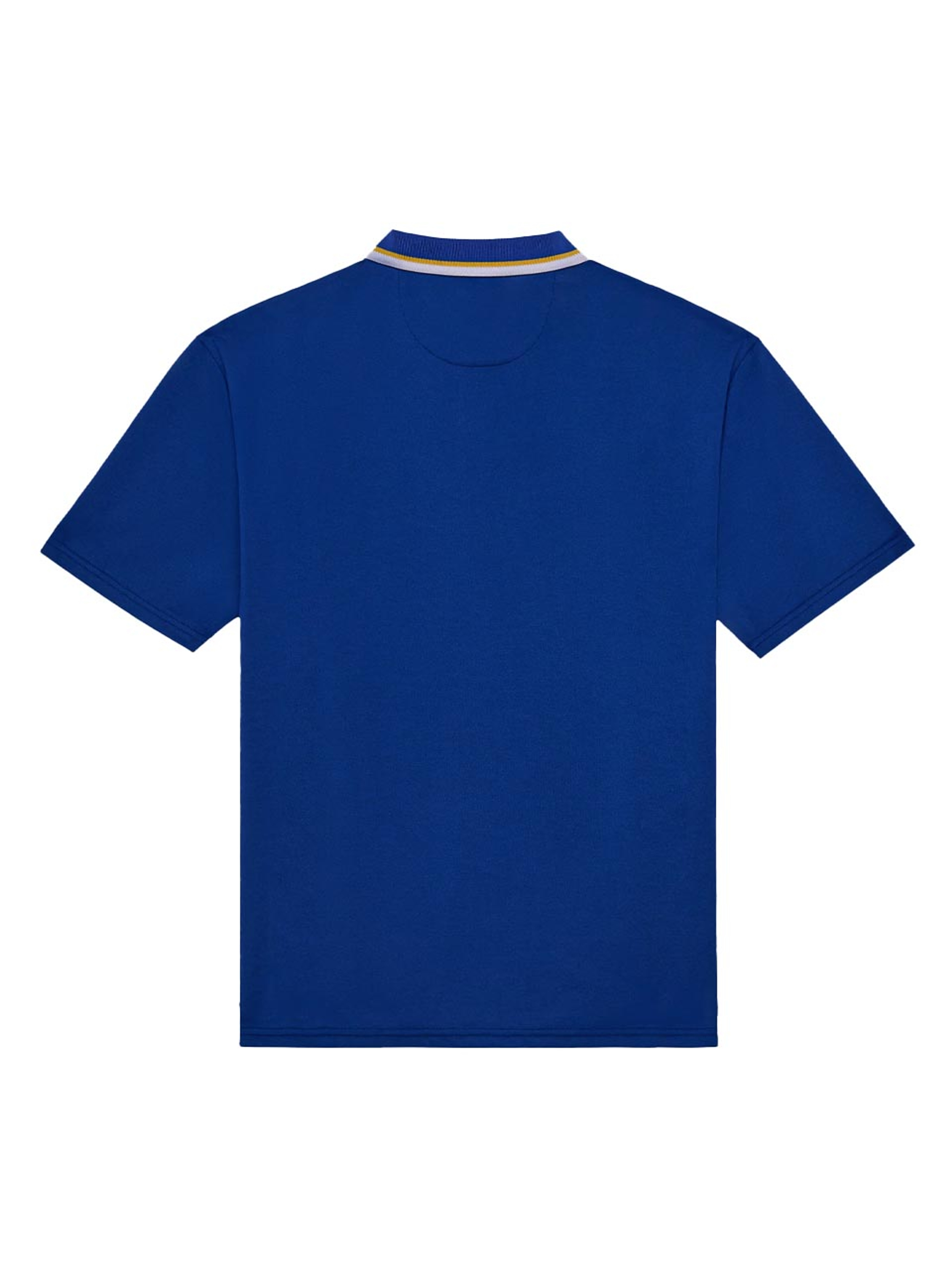 Malbon Grasse Pique Polo - Blue