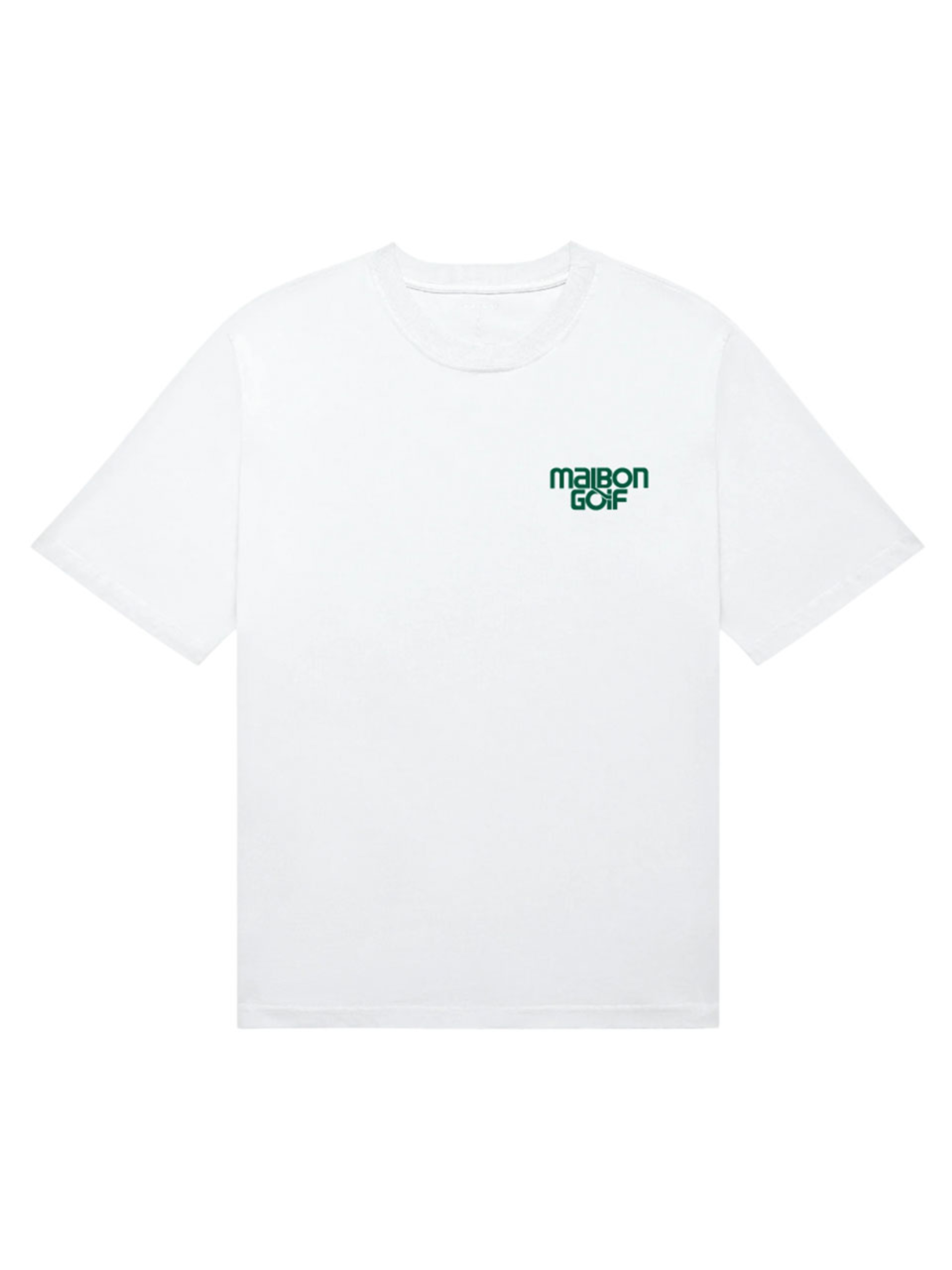 Malbon Swing Oil Short Sleeve T-Shirt - White
