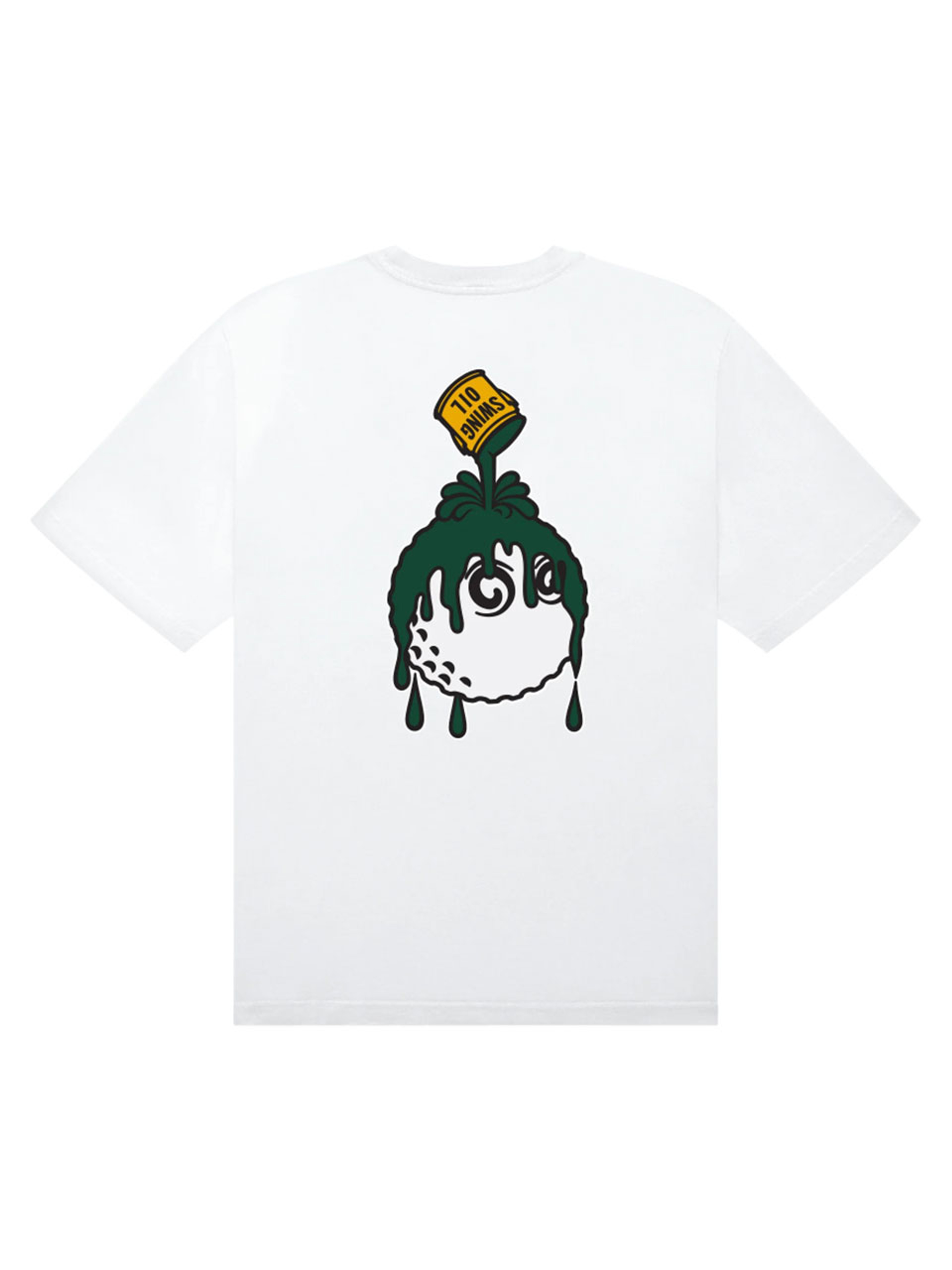 Malbon Swing Oil Short Sleeve T-Shirt - White