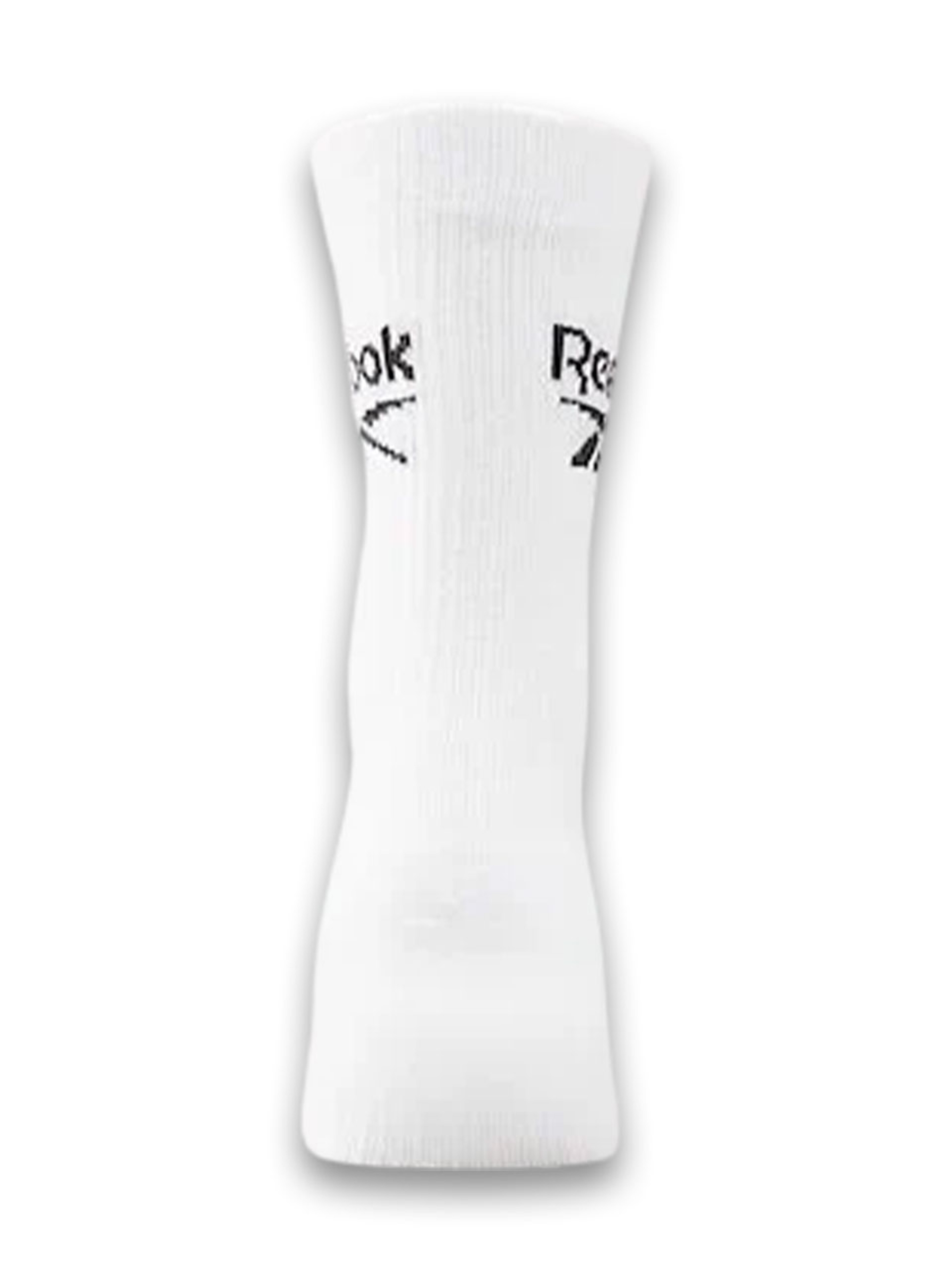 Reebok Core Crew 3 Pack Socks - White