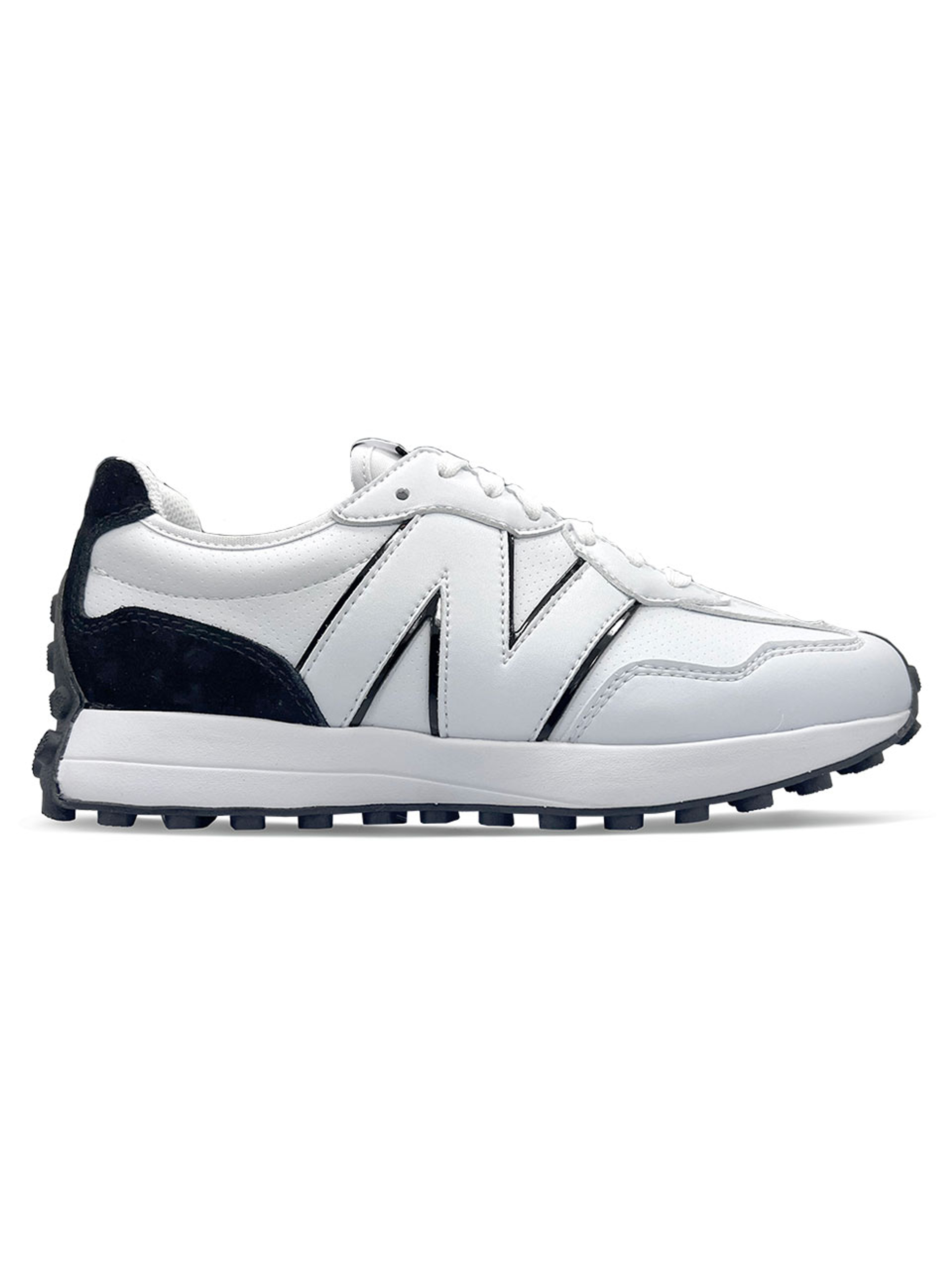 New Balance Women's 327 Golf Shoes - White/Black
