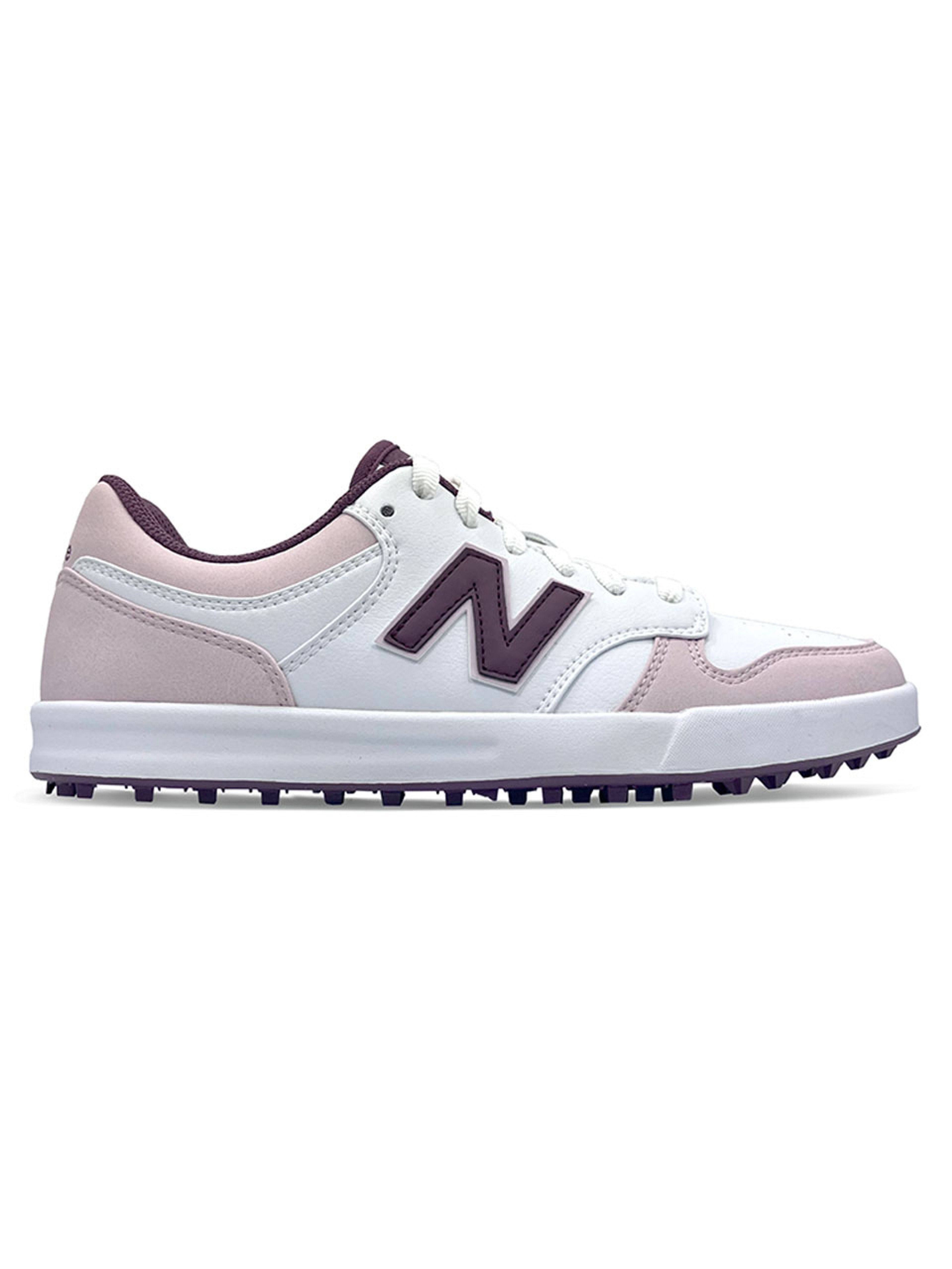 New Balance Women's 480 Golf SL Shoes - White/Light Pink
