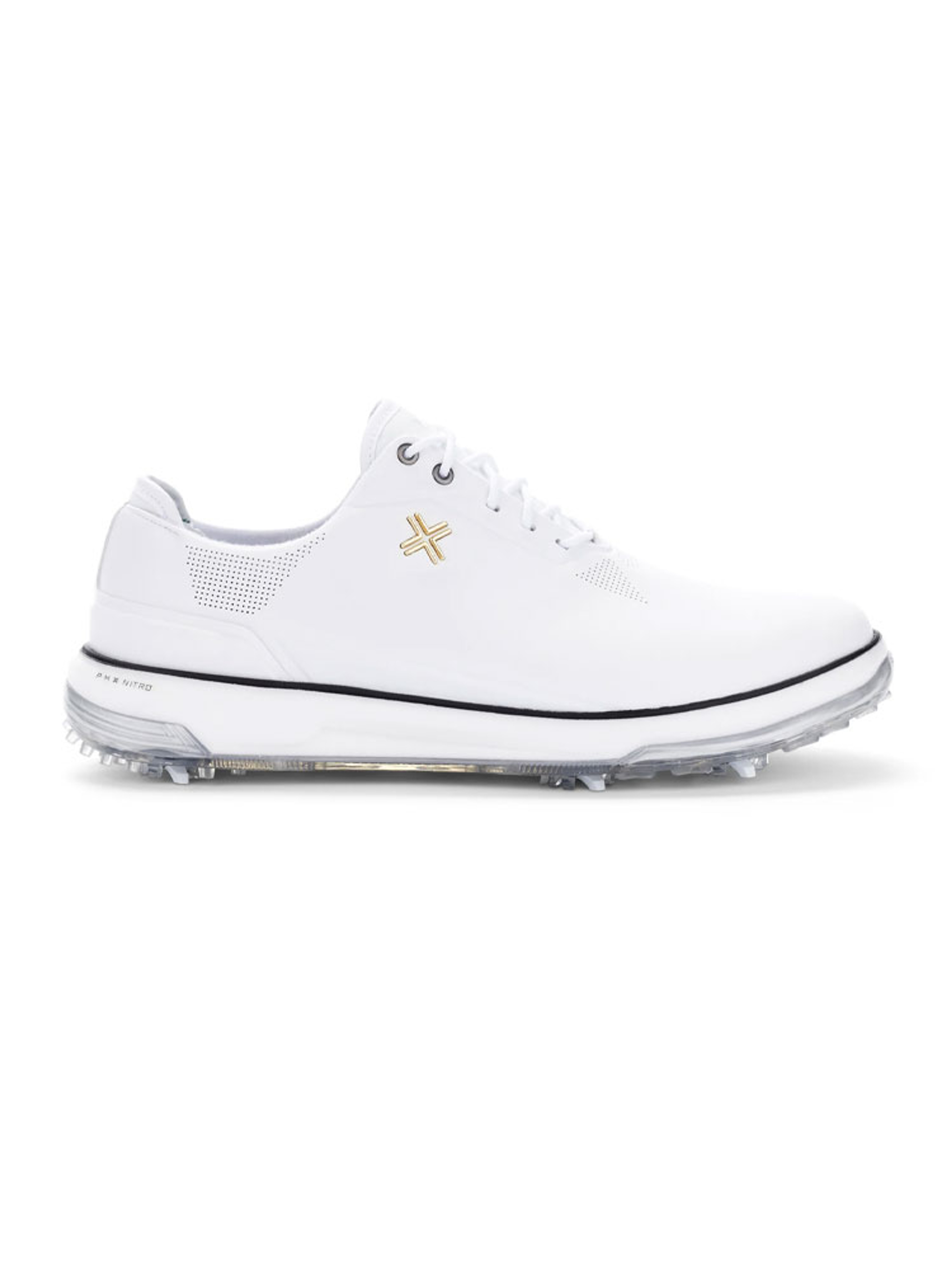 Payntr Golf Eighty Seven SC Golf Shoes - White/Black/Gold