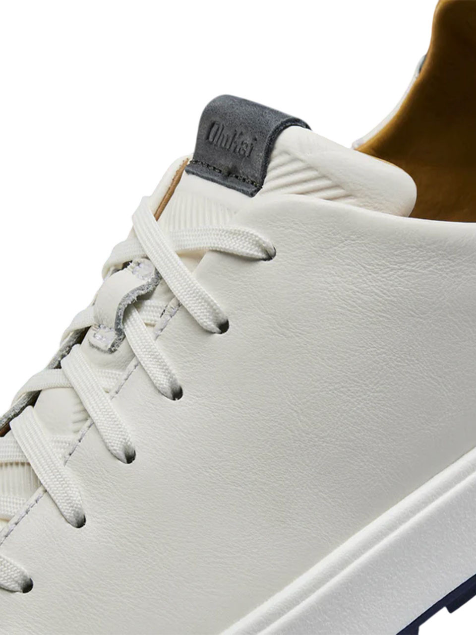 OluKai Wai‘alae Golf Shoes - White/White