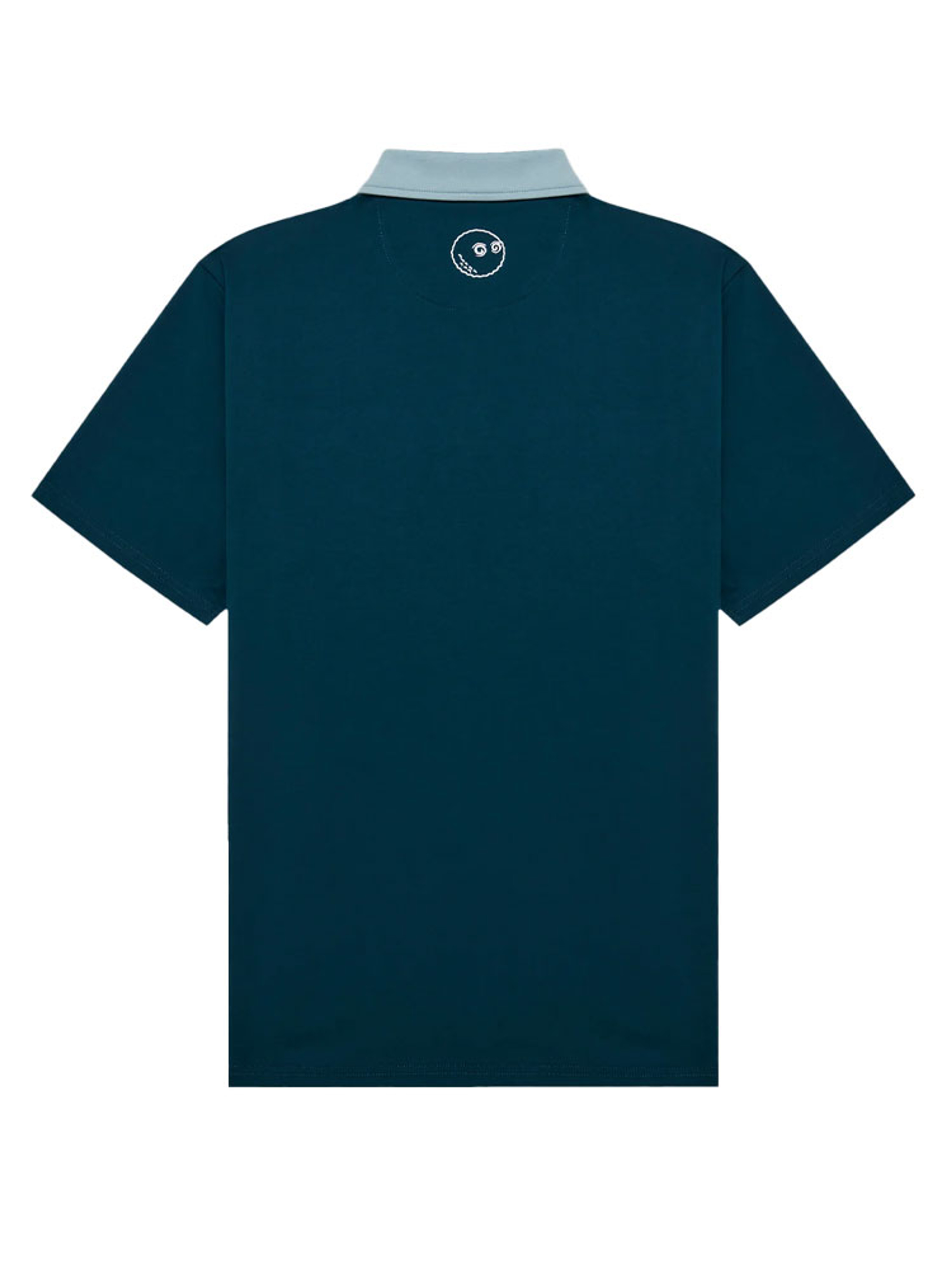 Malbon Jovis Solid Polo - Ocean