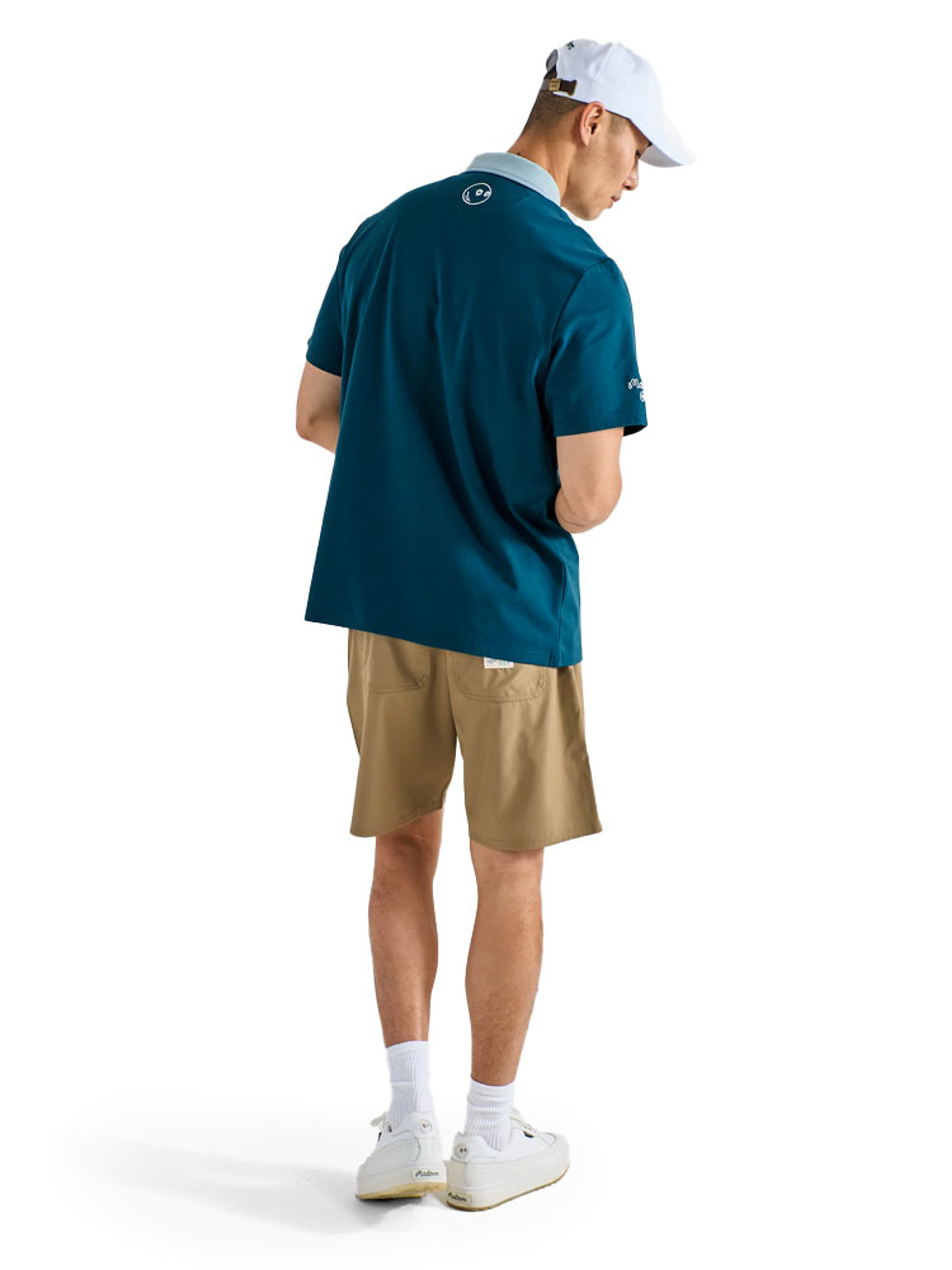 Malbon Jovis Solid Polo - Ocean