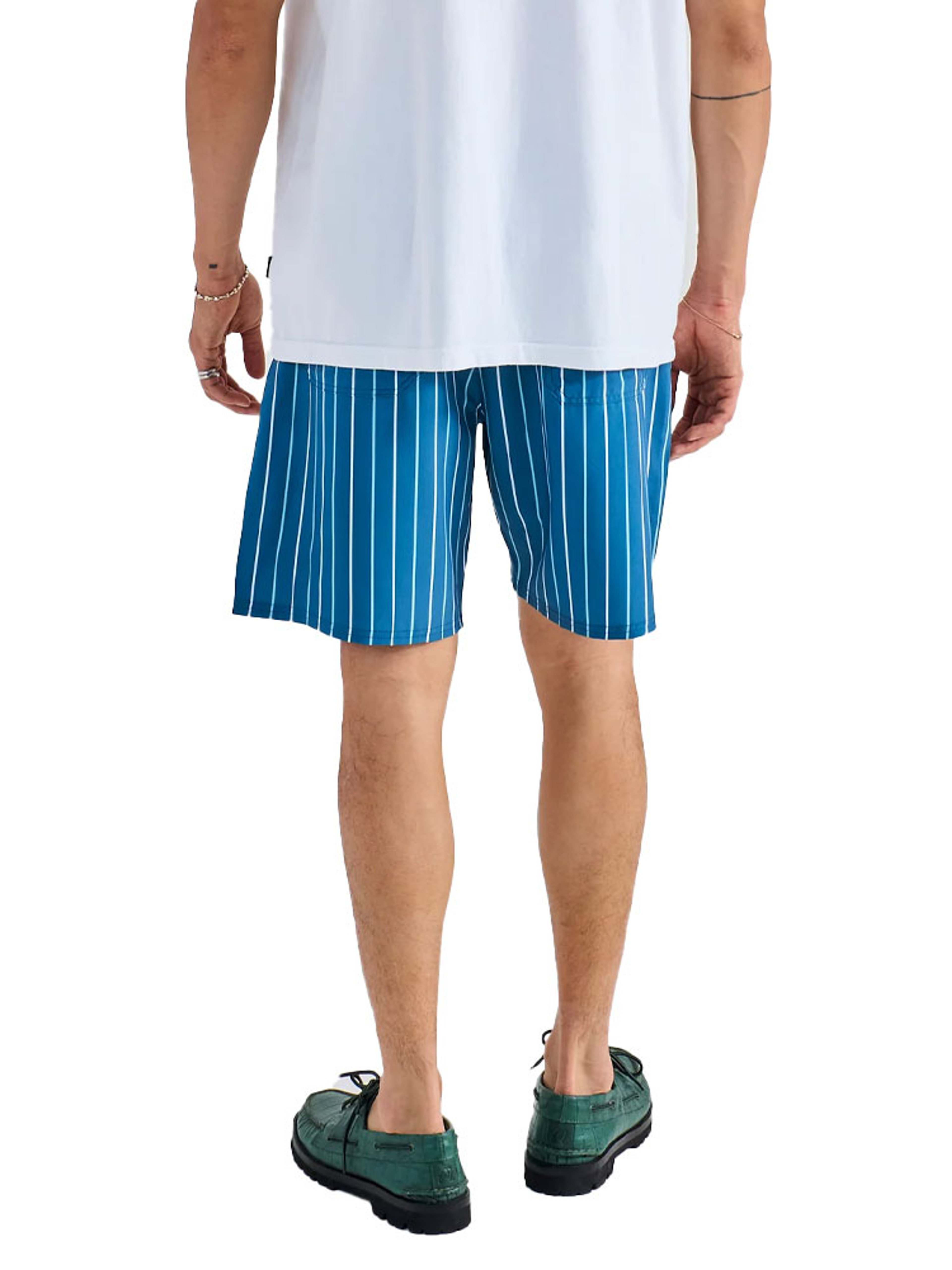 Malbon Tonino Hybrid Short Printed - Ocean