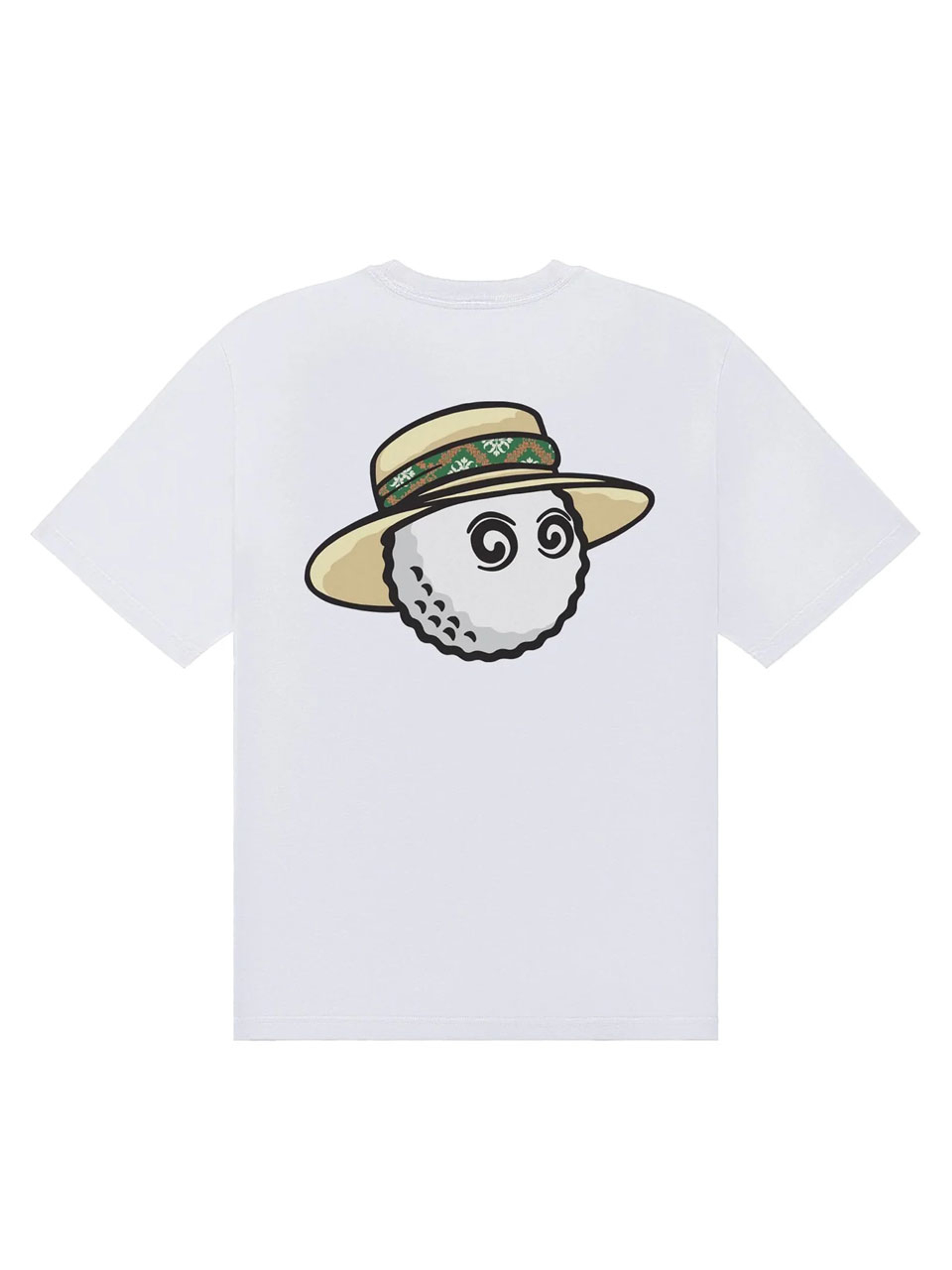 Malbon Vacation Club SS Tee - White