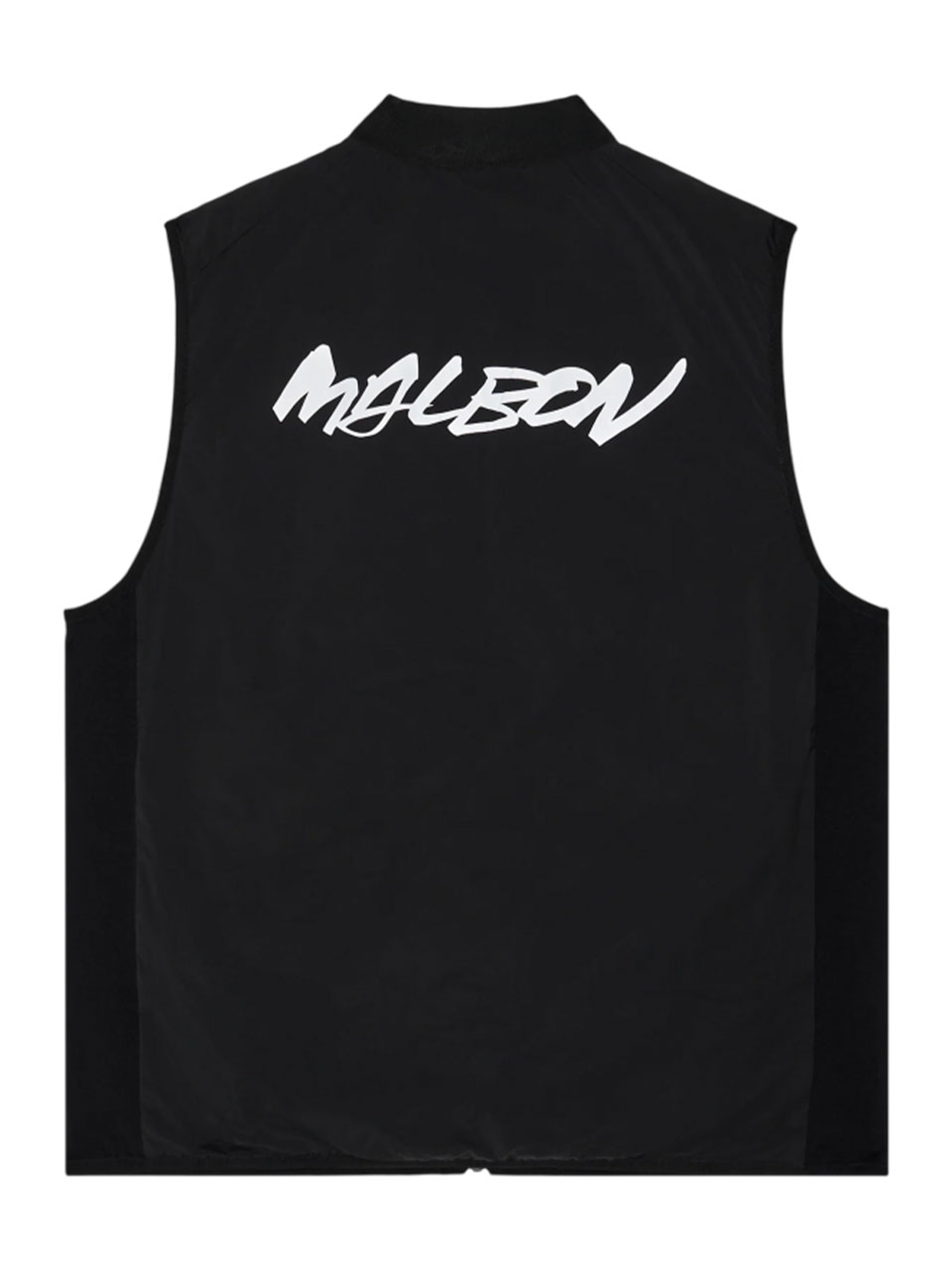 Malbon Poly Down Vest - Black