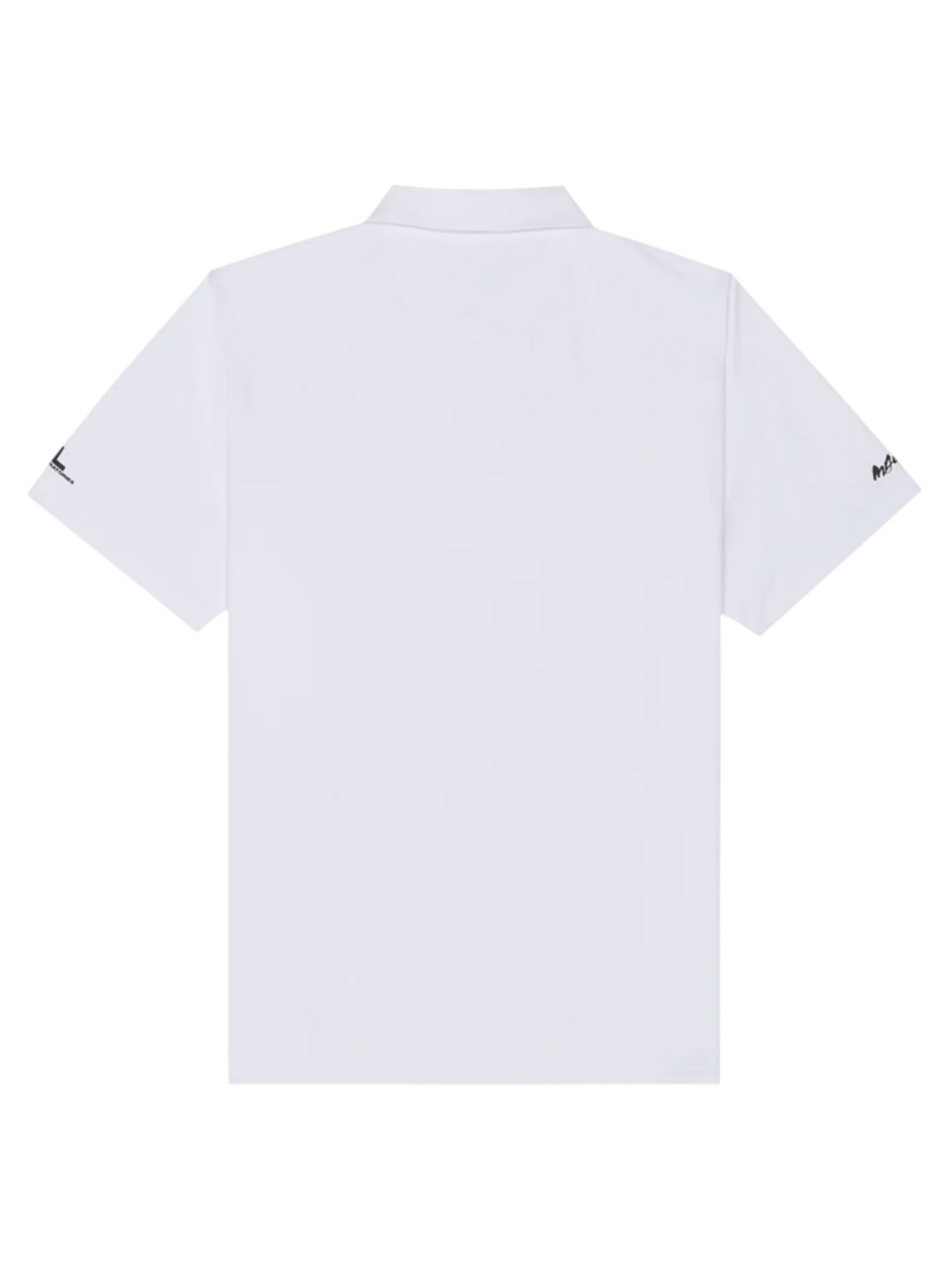 Malbon Poly Performance Polo - White