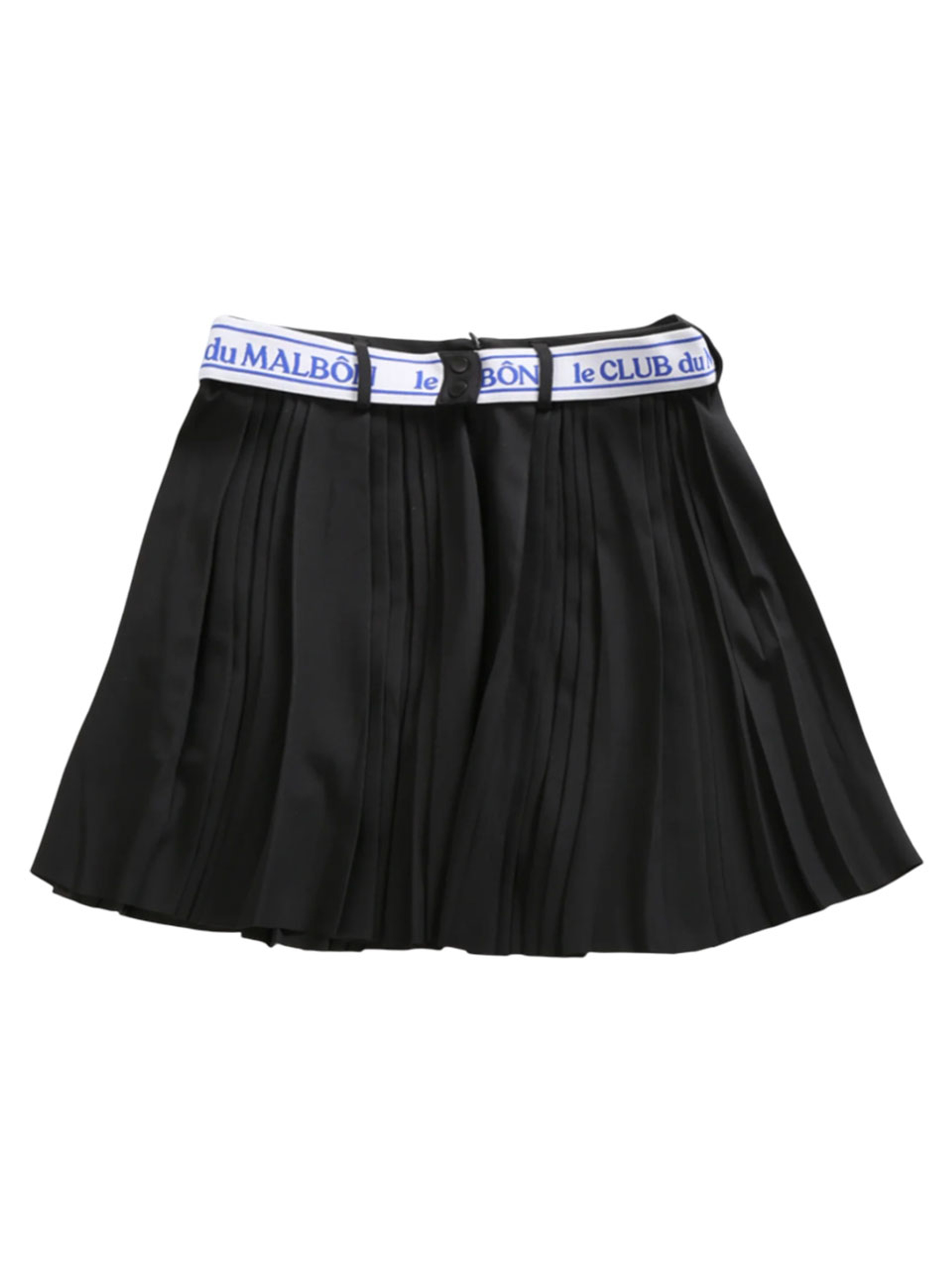 Malbon Womens Joelle Pleated Skort - Black