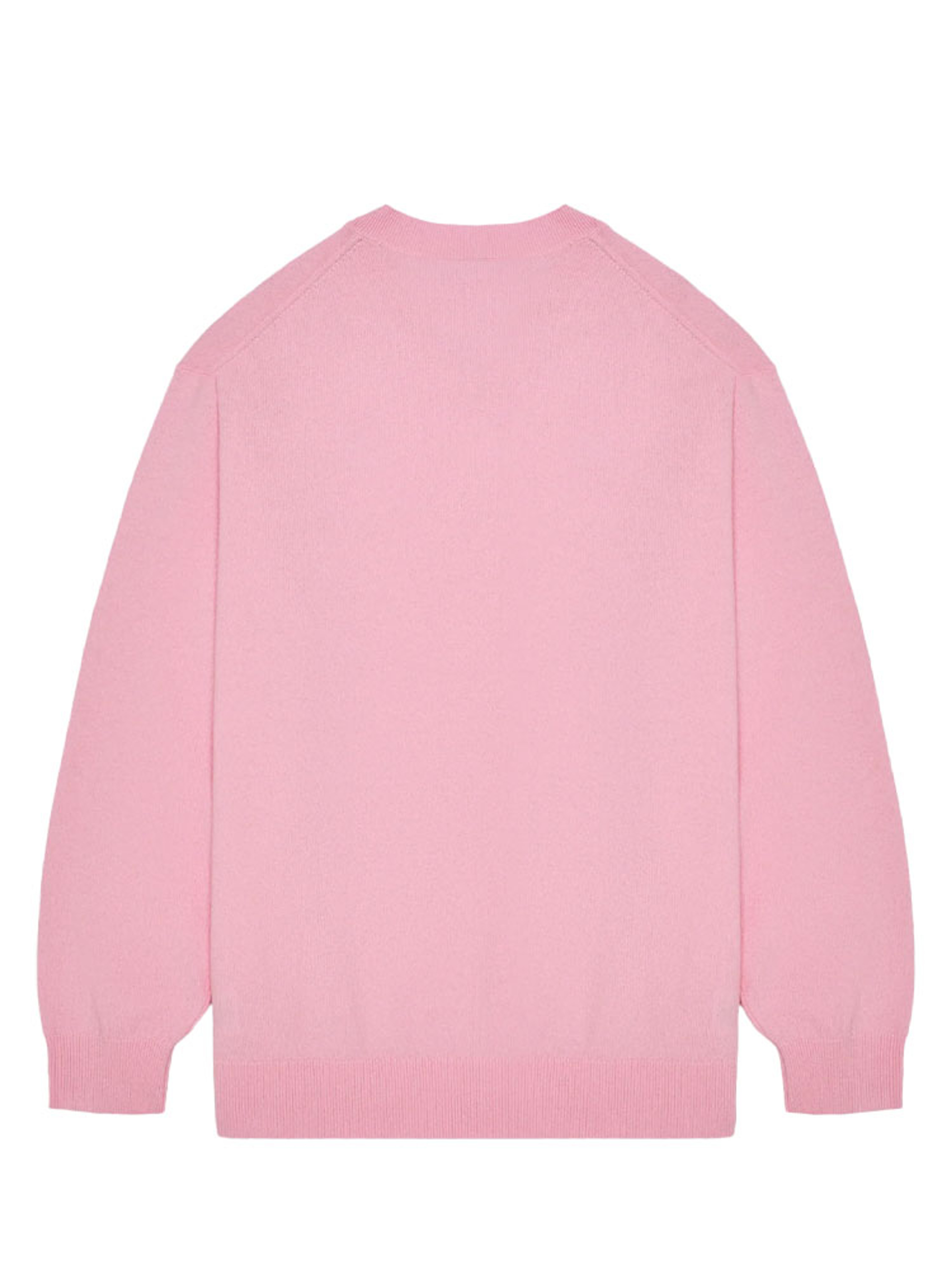 Malbon x Jasper Parnevik V-Neck Merino Wool Sweater - Pink