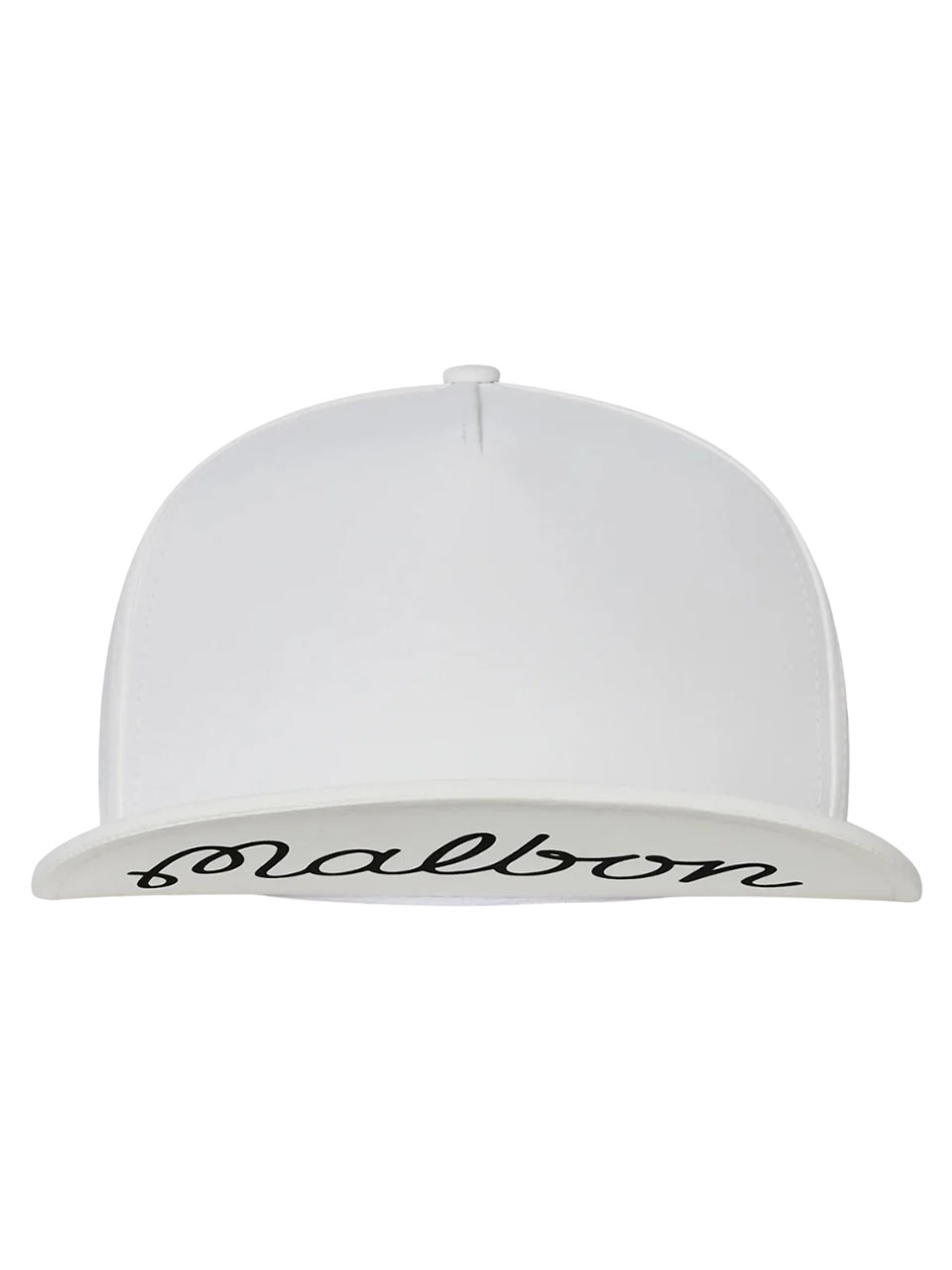Malbon x Jesper Parnevik 5 Panel Hat - White