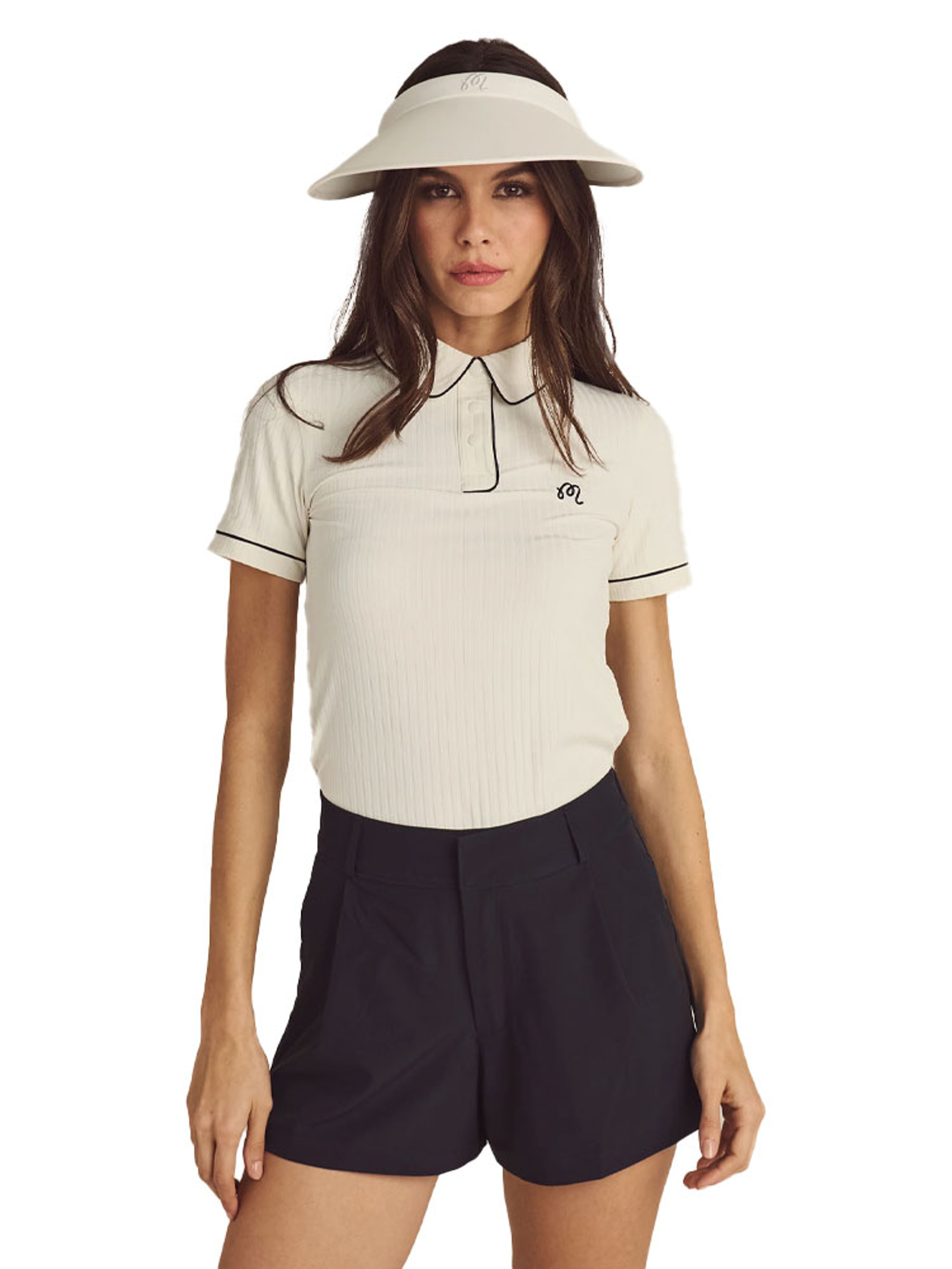 Malbon Womens Solene Trouser Shorts - Black