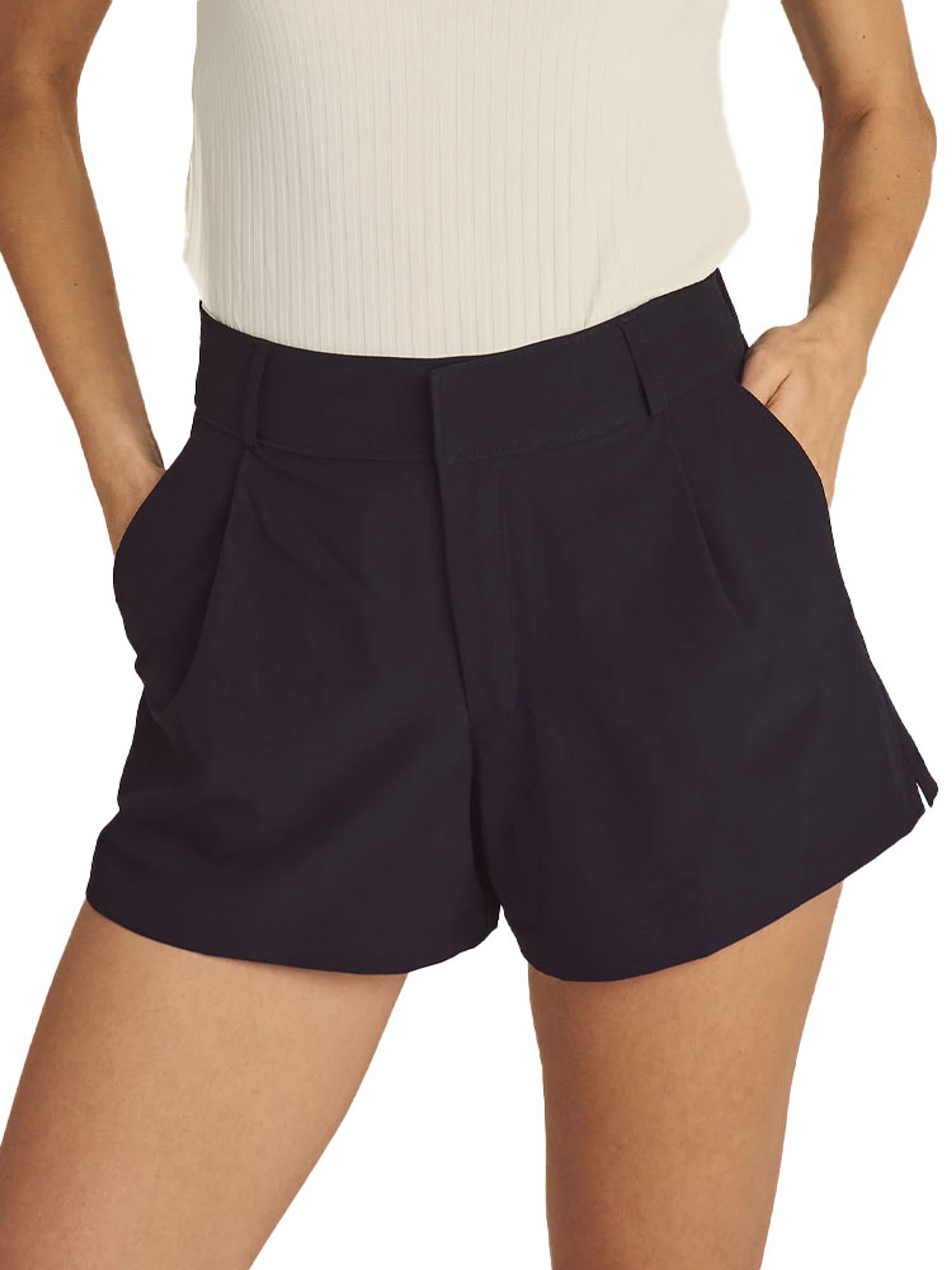 Malbon Womens Solene Trouser Shorts - Black