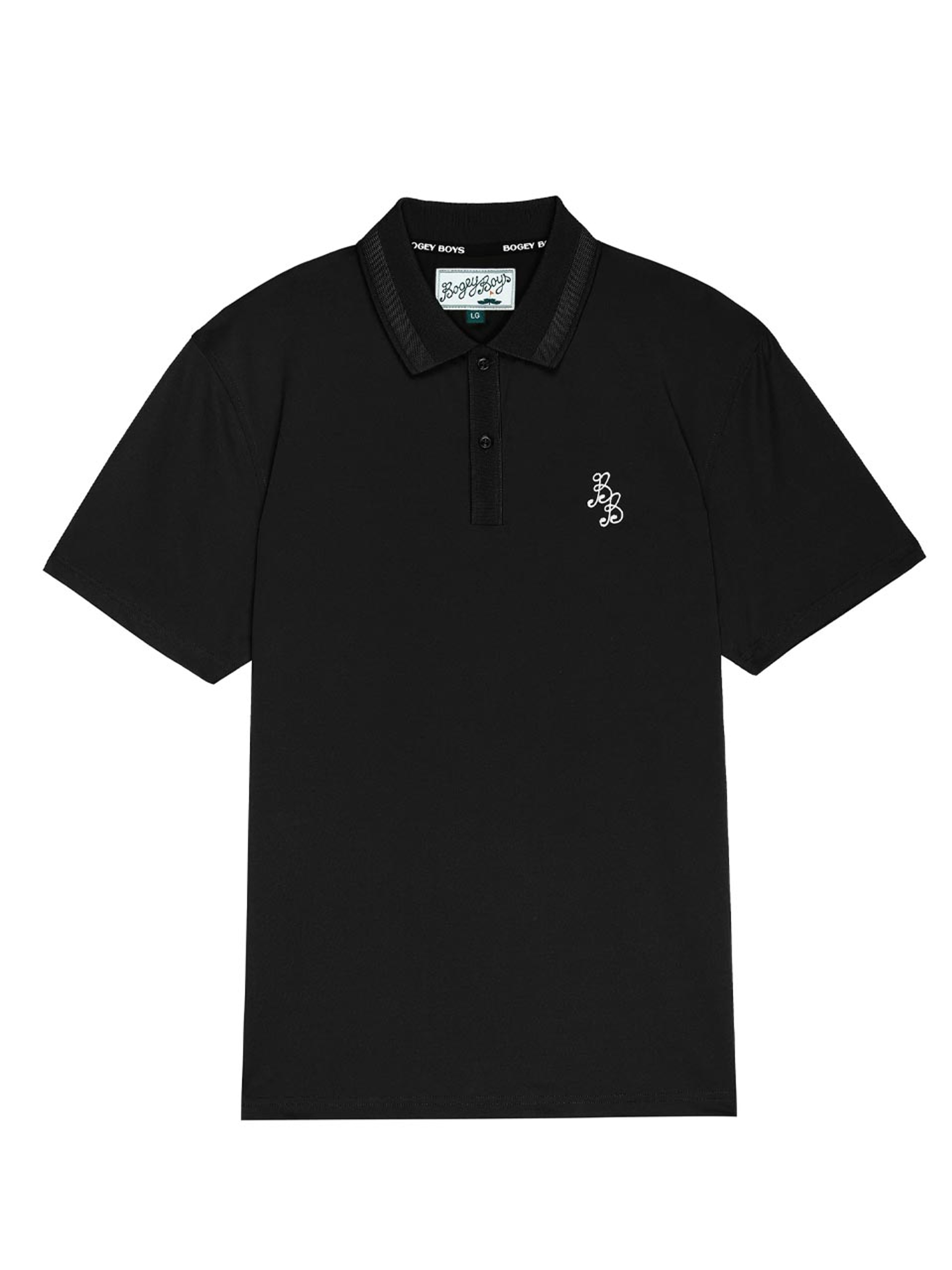 Bogey Boys Essential Athletic Polo - Black
