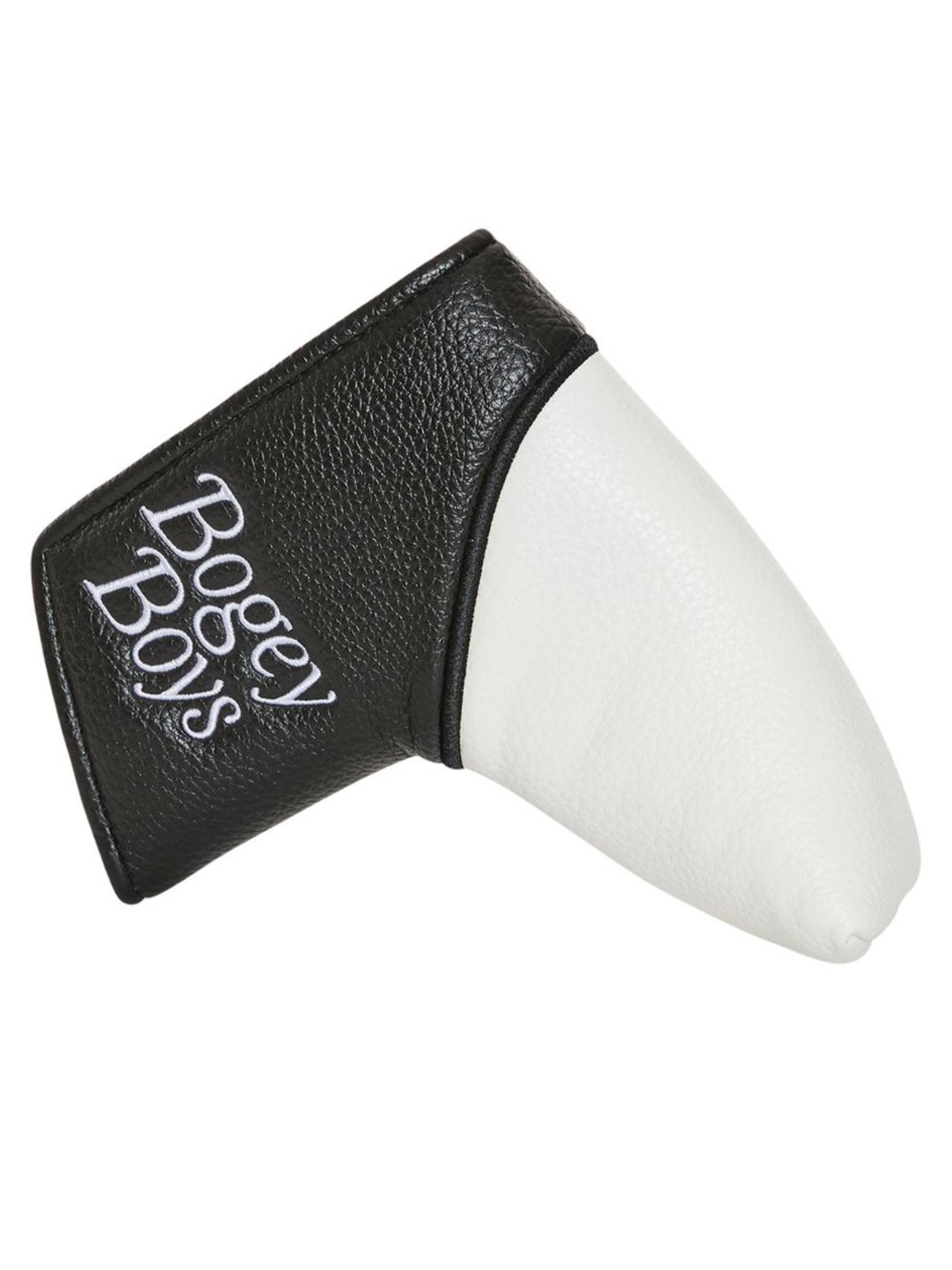Bogey Boys Block Blade Putter Cover - Black/White