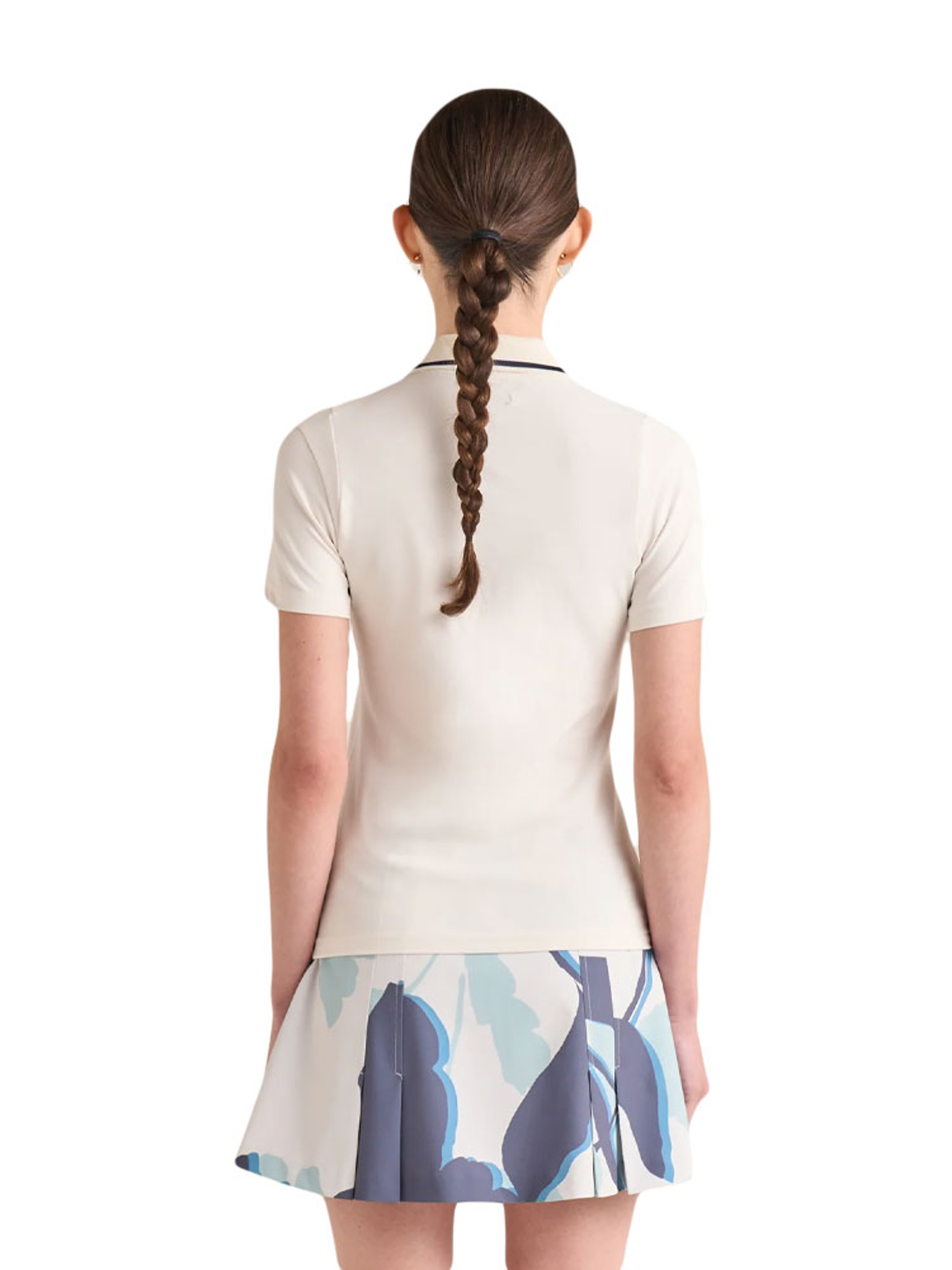 Malbon Womens Paloma Polo - Ivory