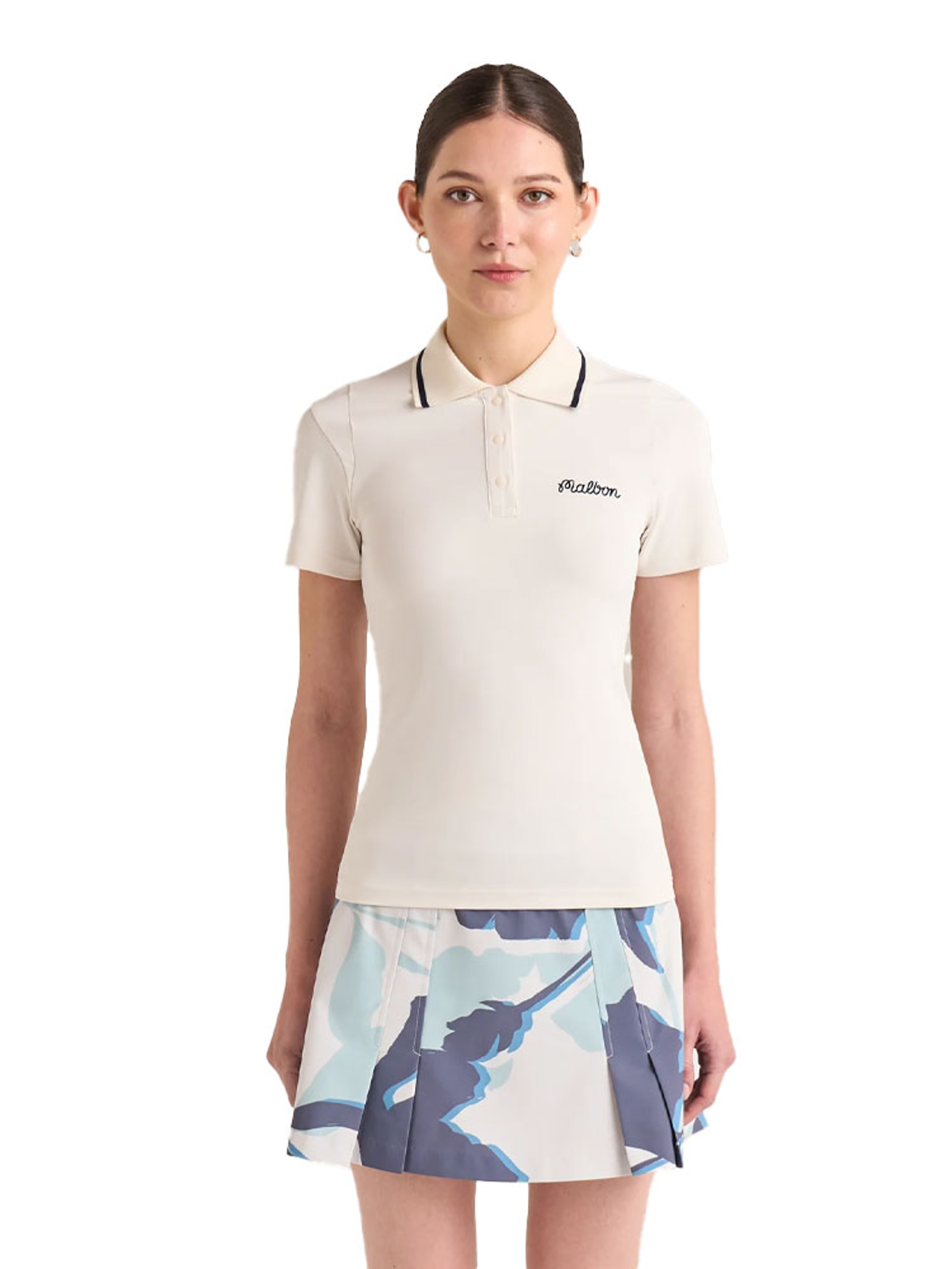 Malbon Womens Paloma Polo - Ivory