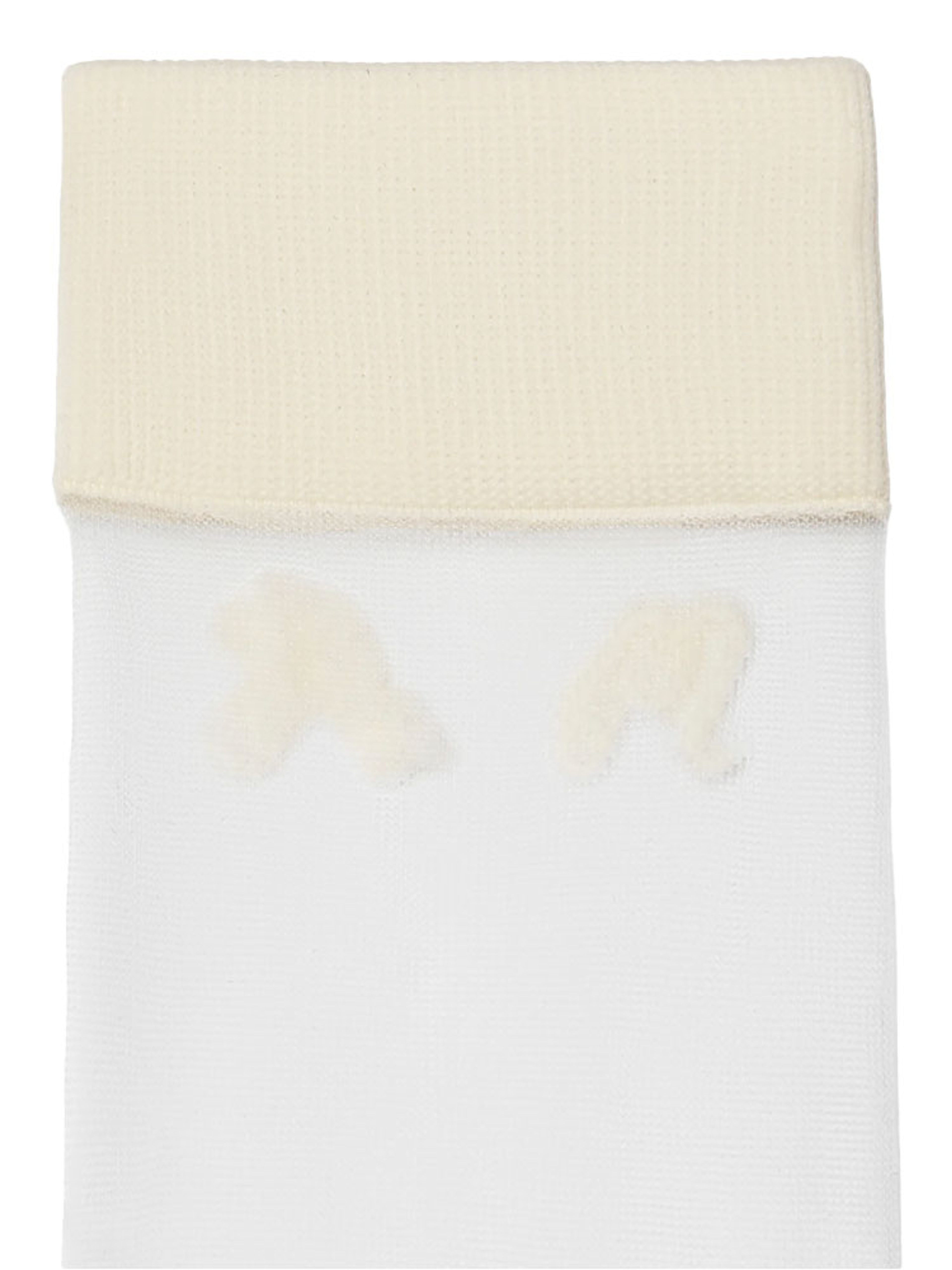 Malbon Womens Leandra Knee High Sock - Ivory