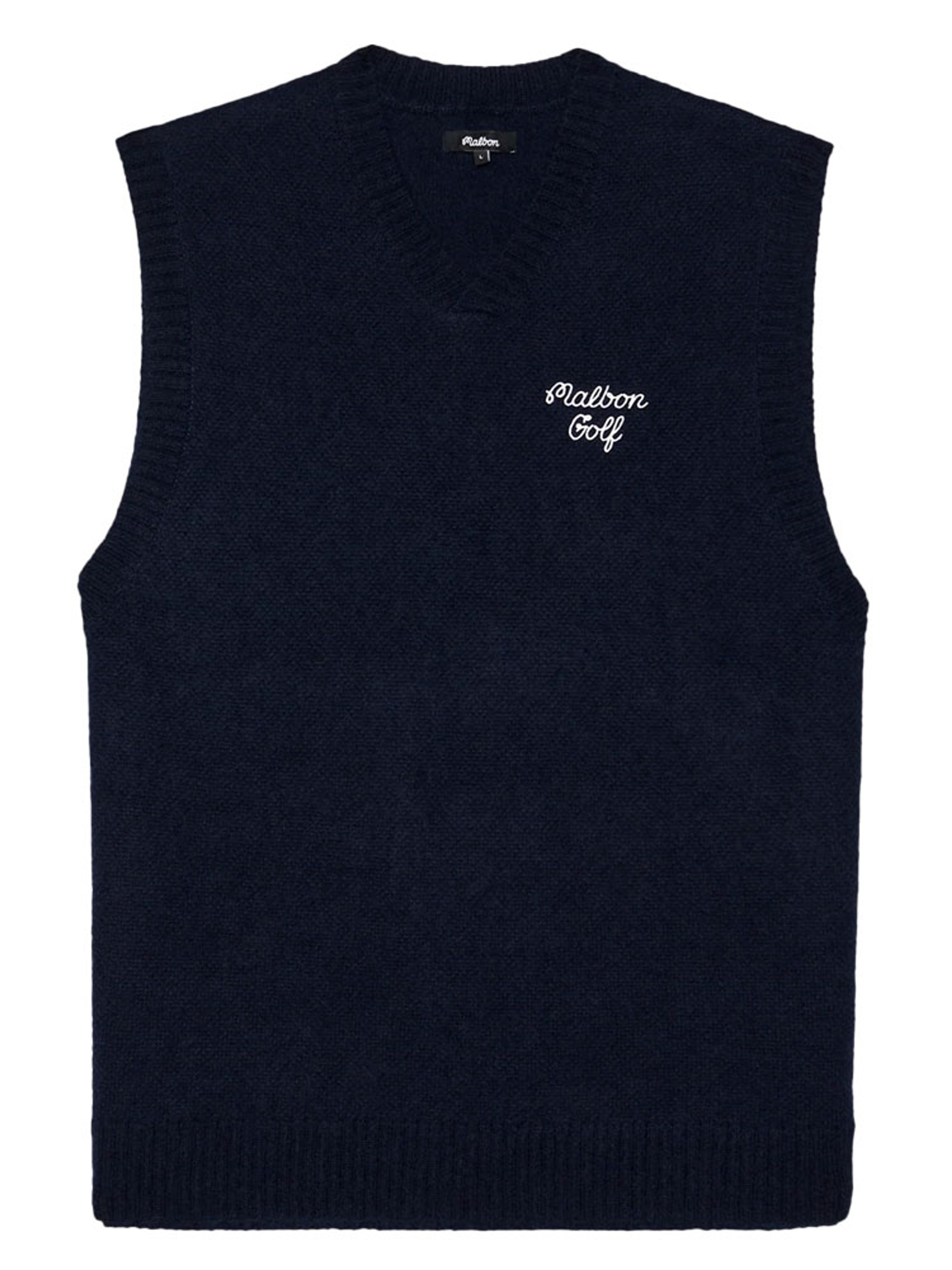 Malbon Domenica Vest - Navy