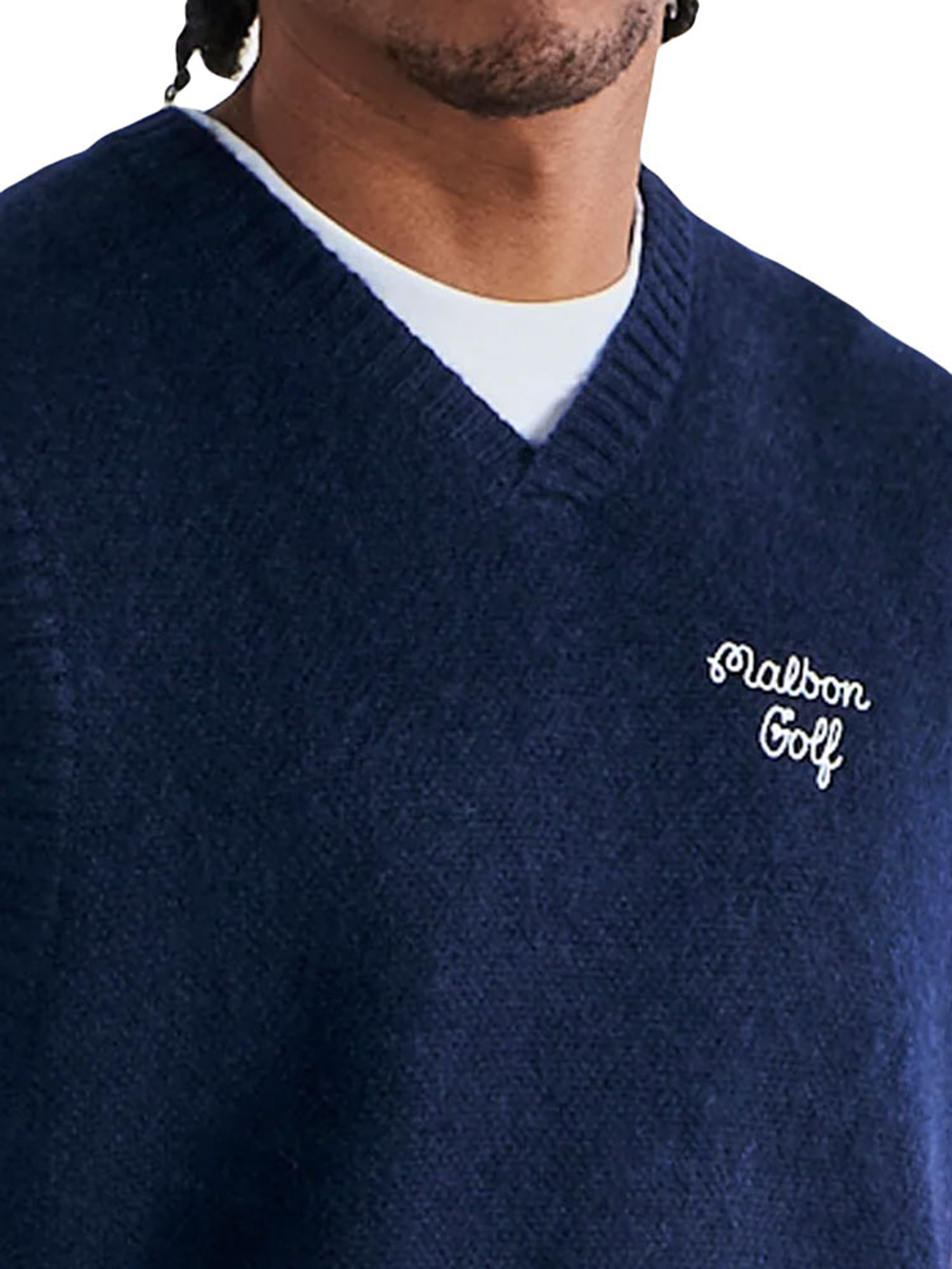 Malbon Domenica Vest - Navy