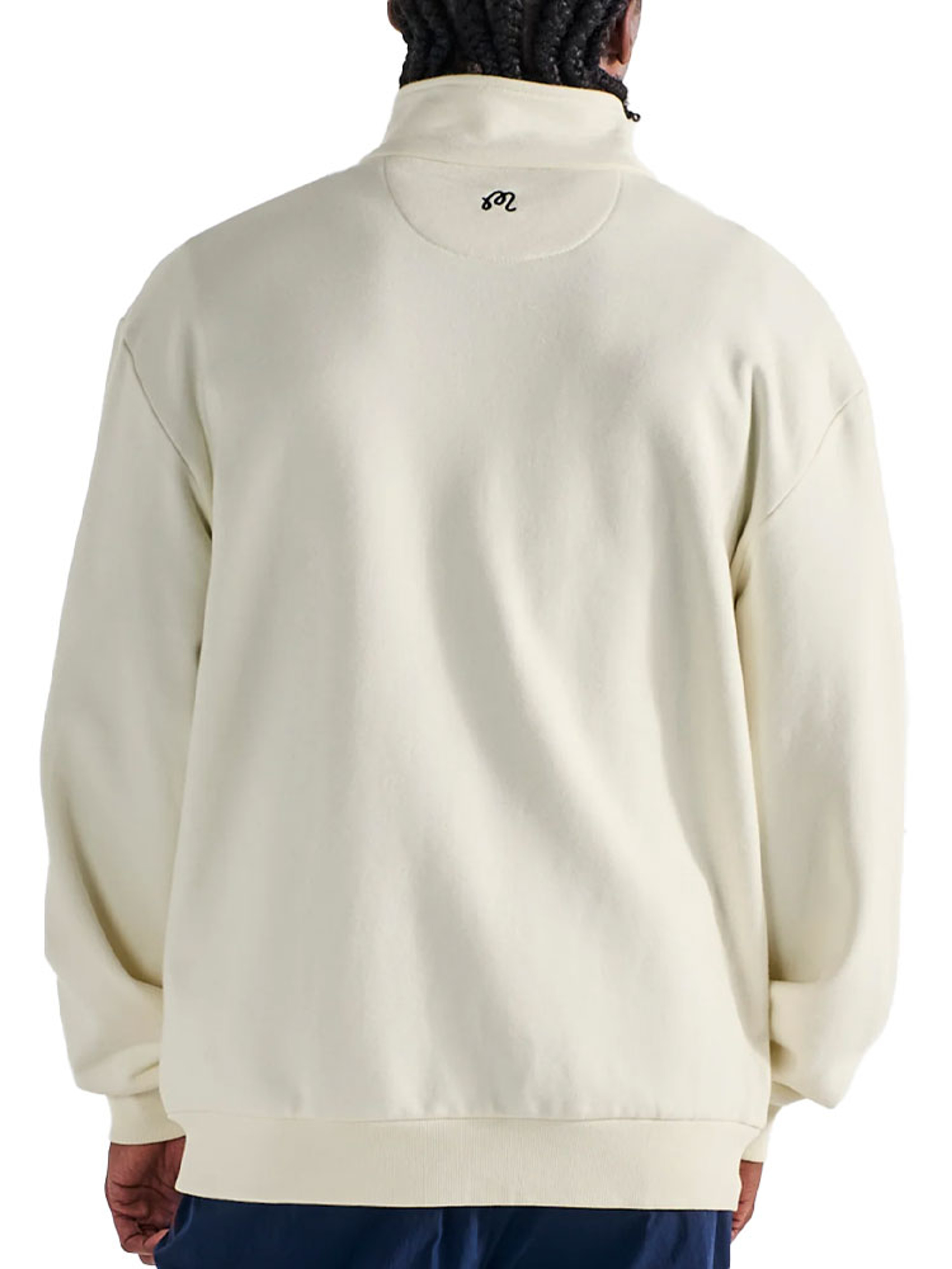 Malbon University Double Zip Jacket - Cream