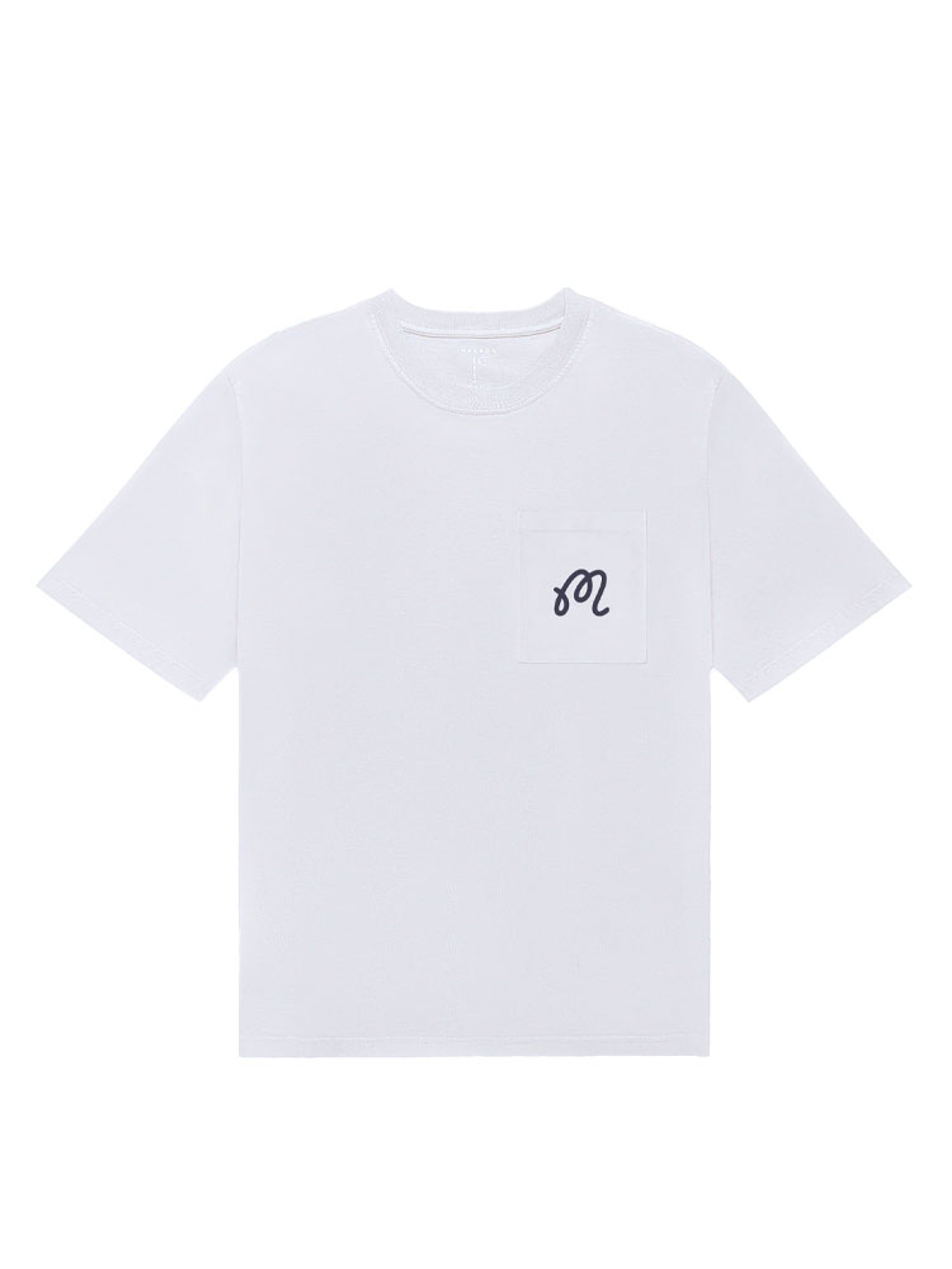Malbon Gelato Stand Pocket T-Shirt - White