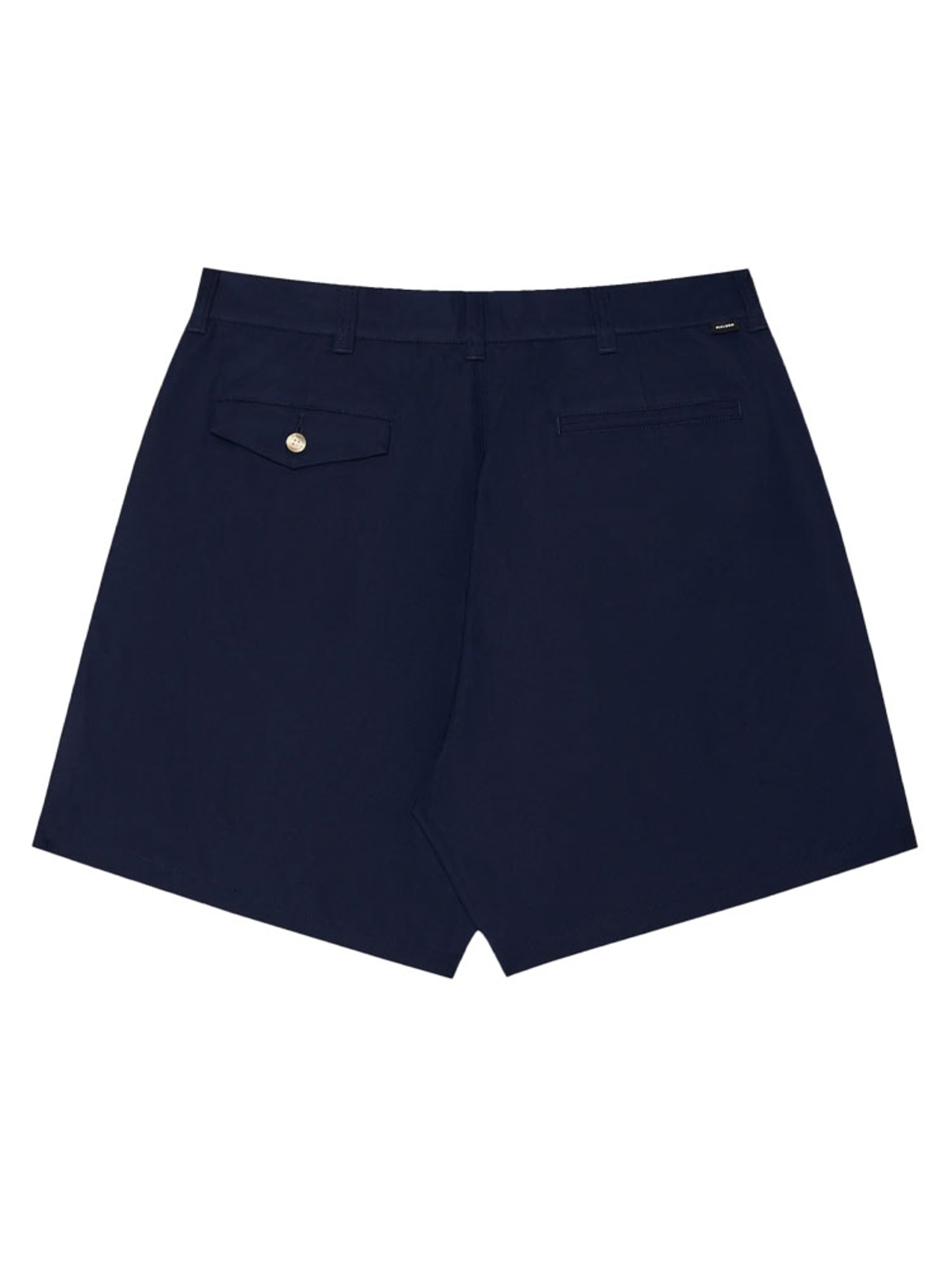 Malbon Classic Pleated Short - Navy
