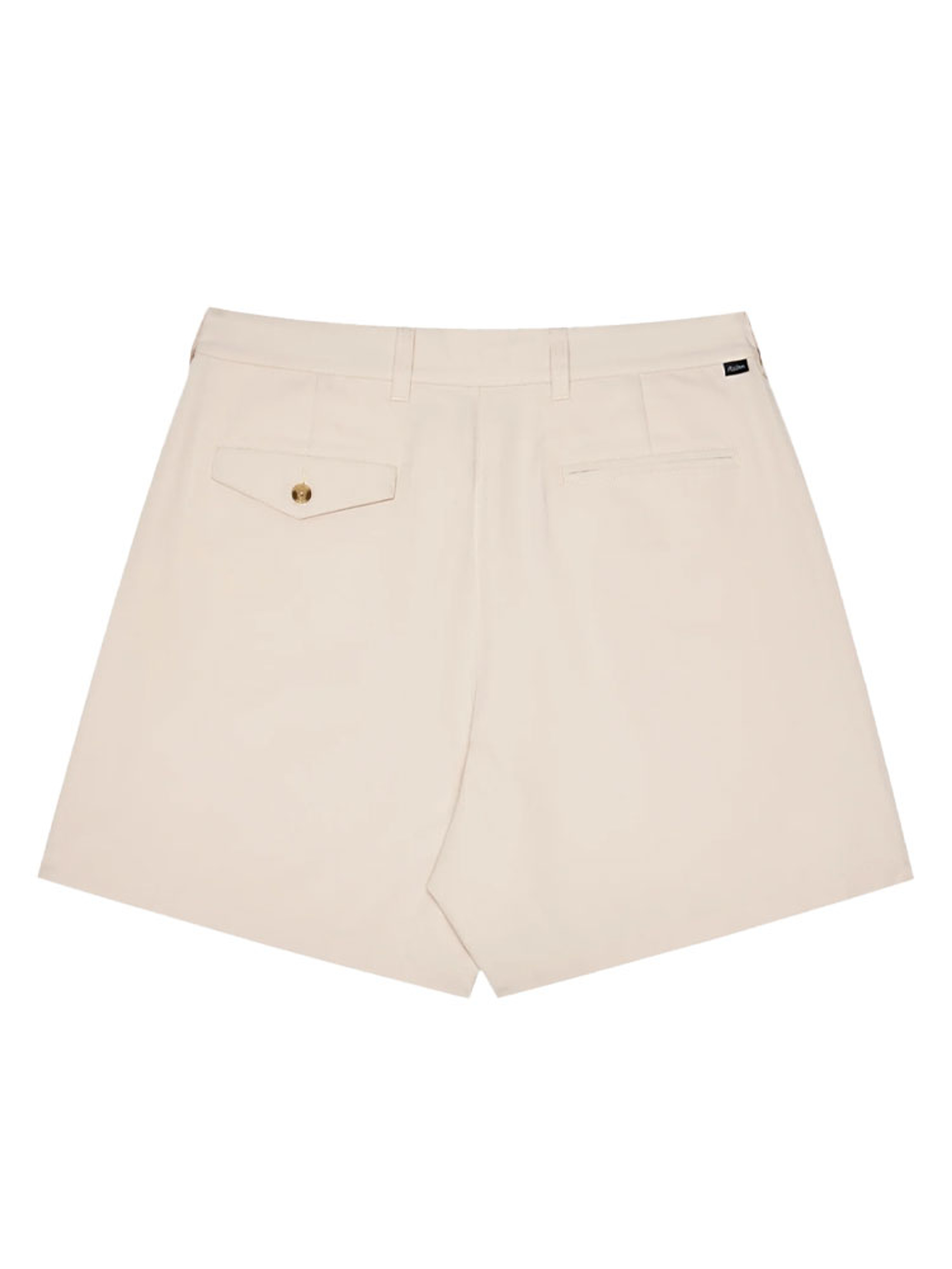 Malbon Classic Pleated Short - Sand