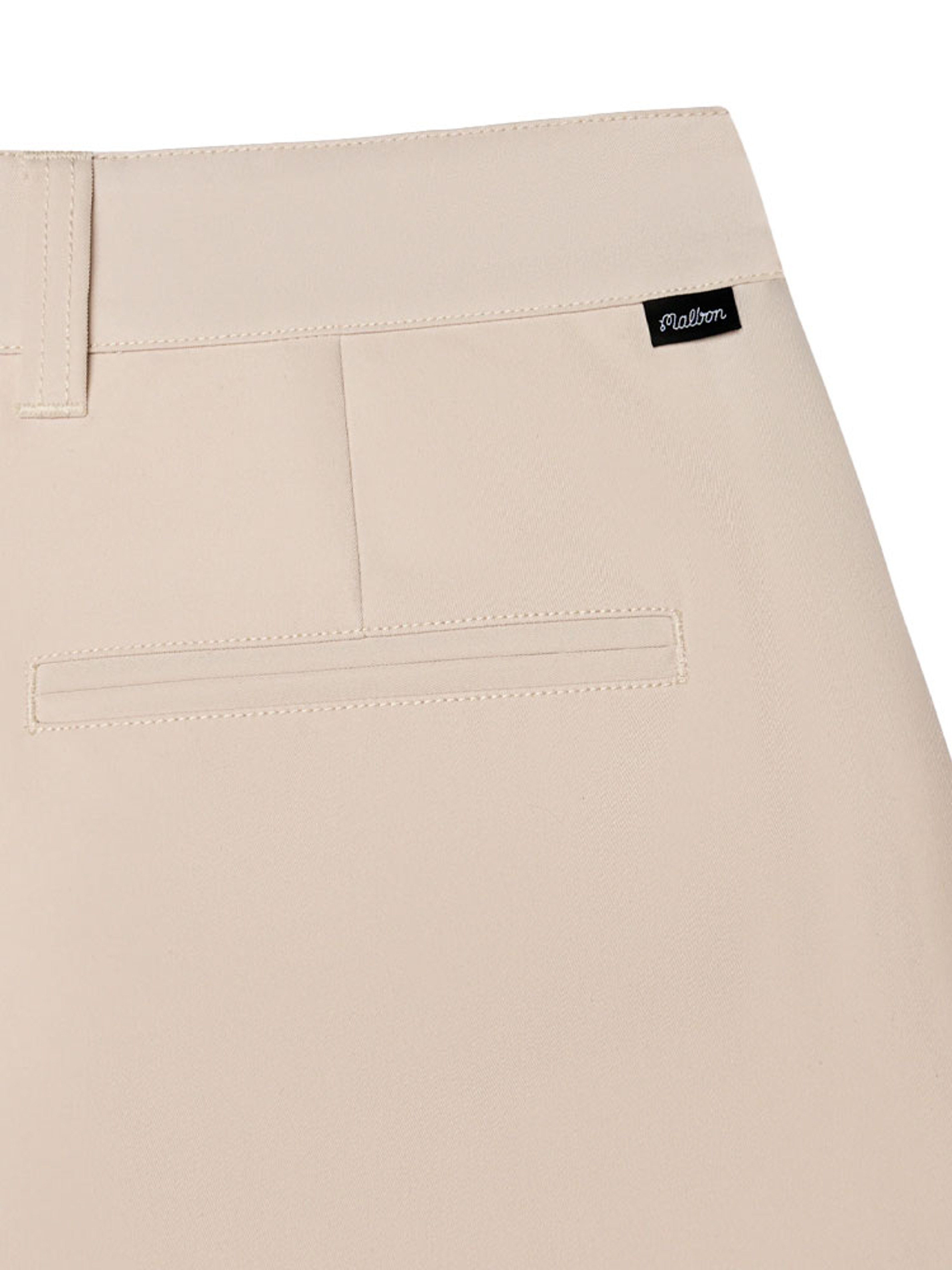 Malbon Classic Pleated Short - Sand