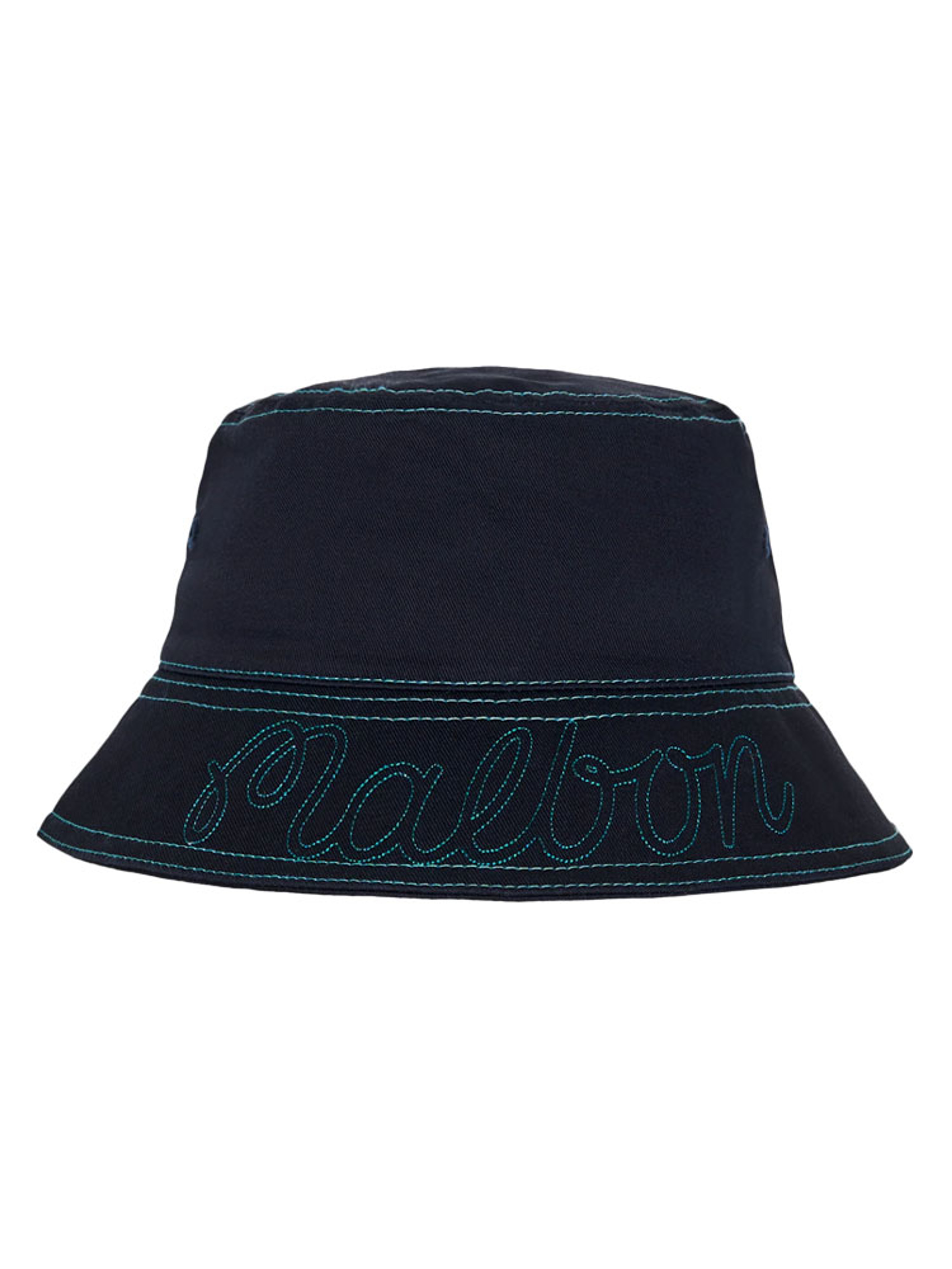 Malbon Artigianale Bucket Hat - Navy