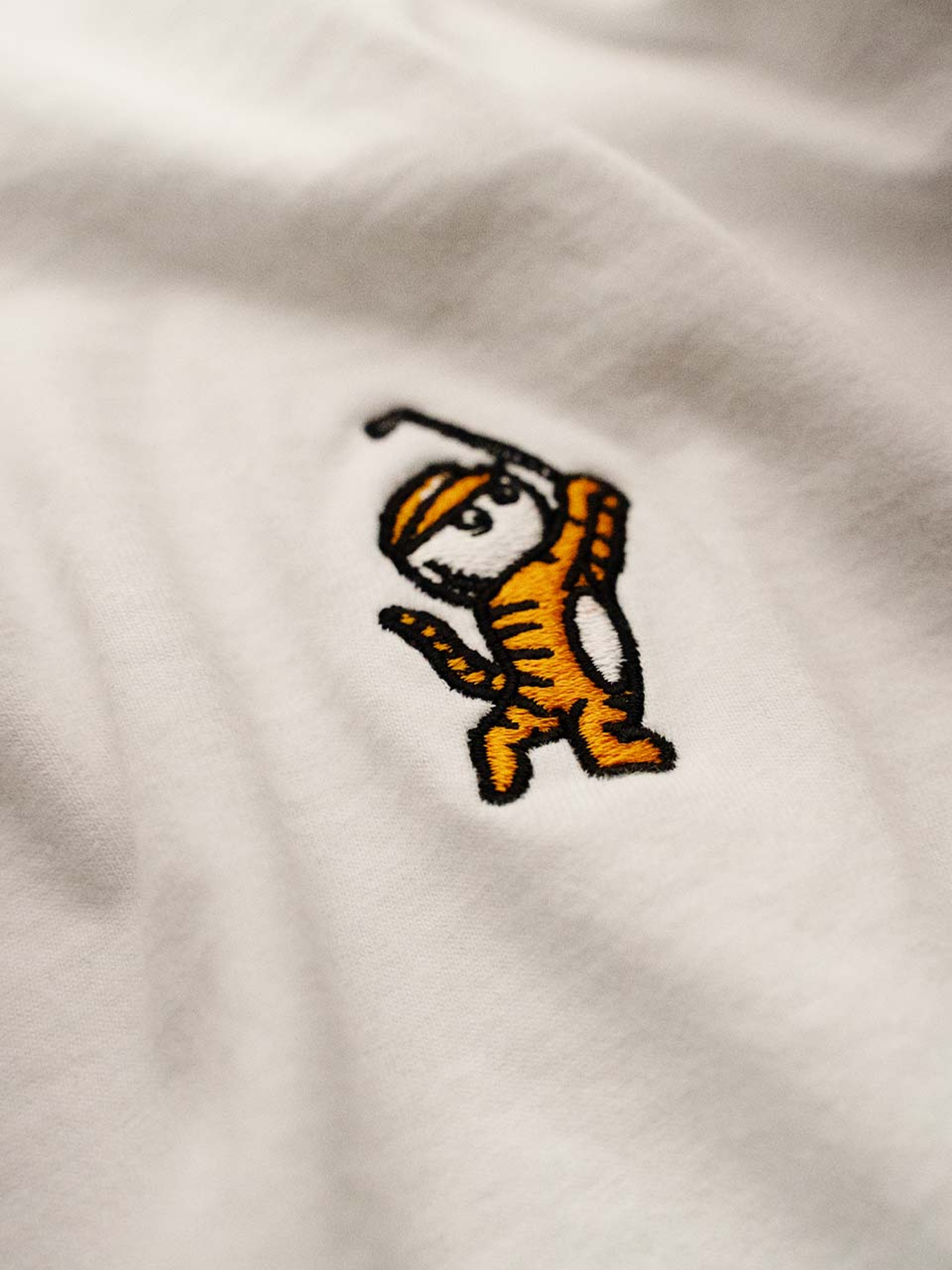 Malbon Evergreen Tiger Buckets Tee - White