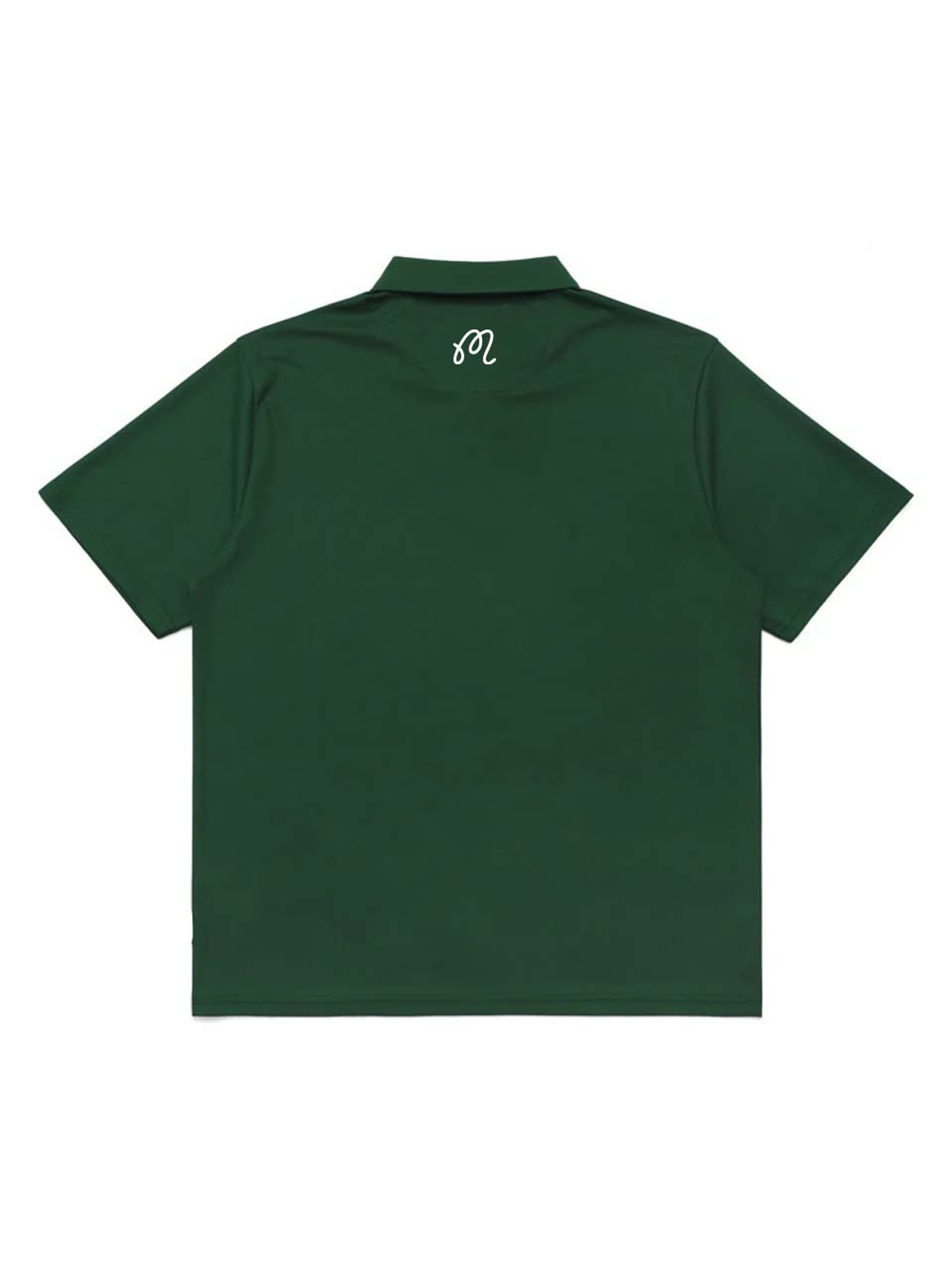 Malbon Evergreen Tiger Buckets Performance Pique Polo - Evergreen