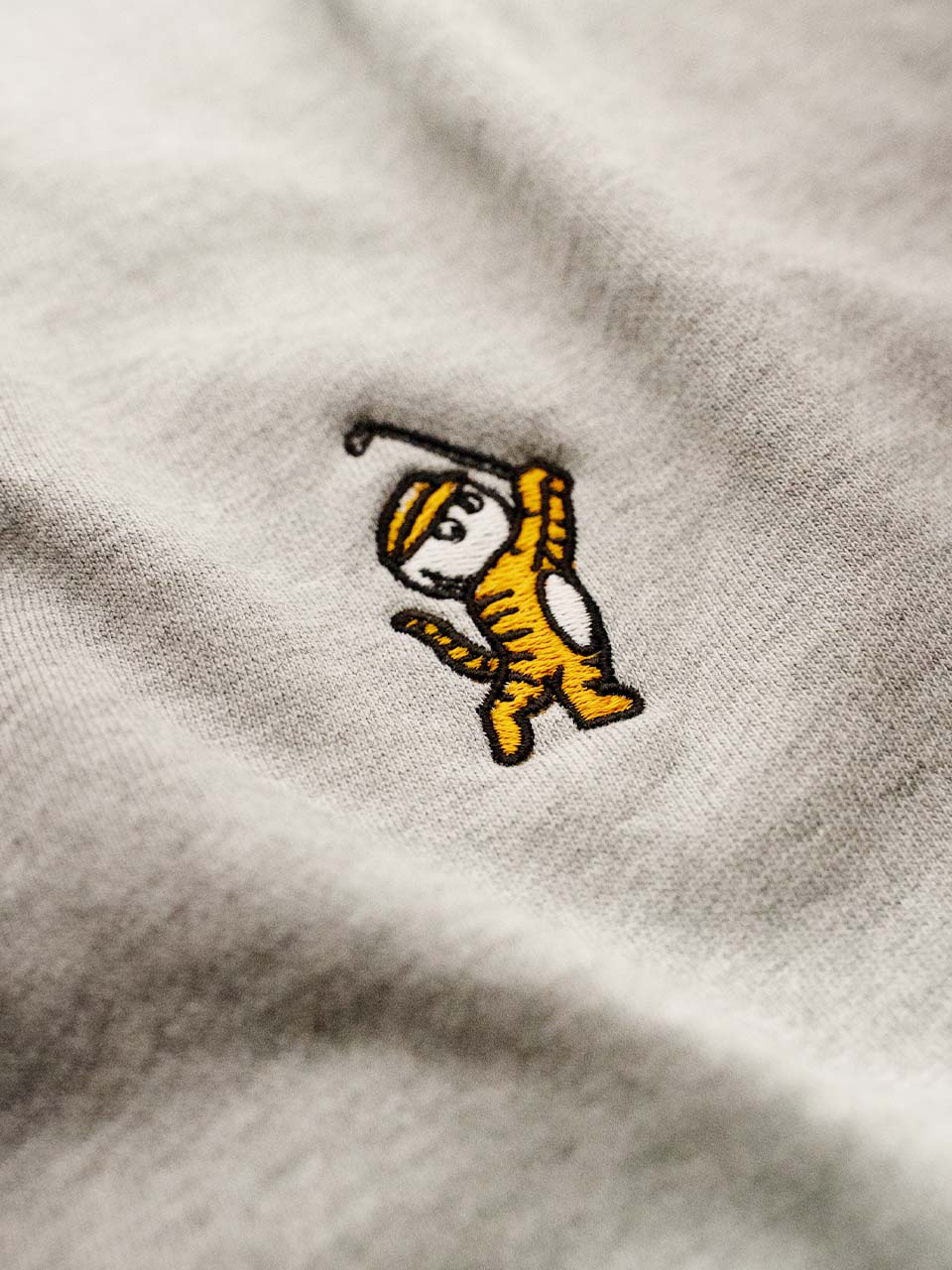 Malbon Evergreen Tiger Buckets Crewneck Sweatshirt - Heather