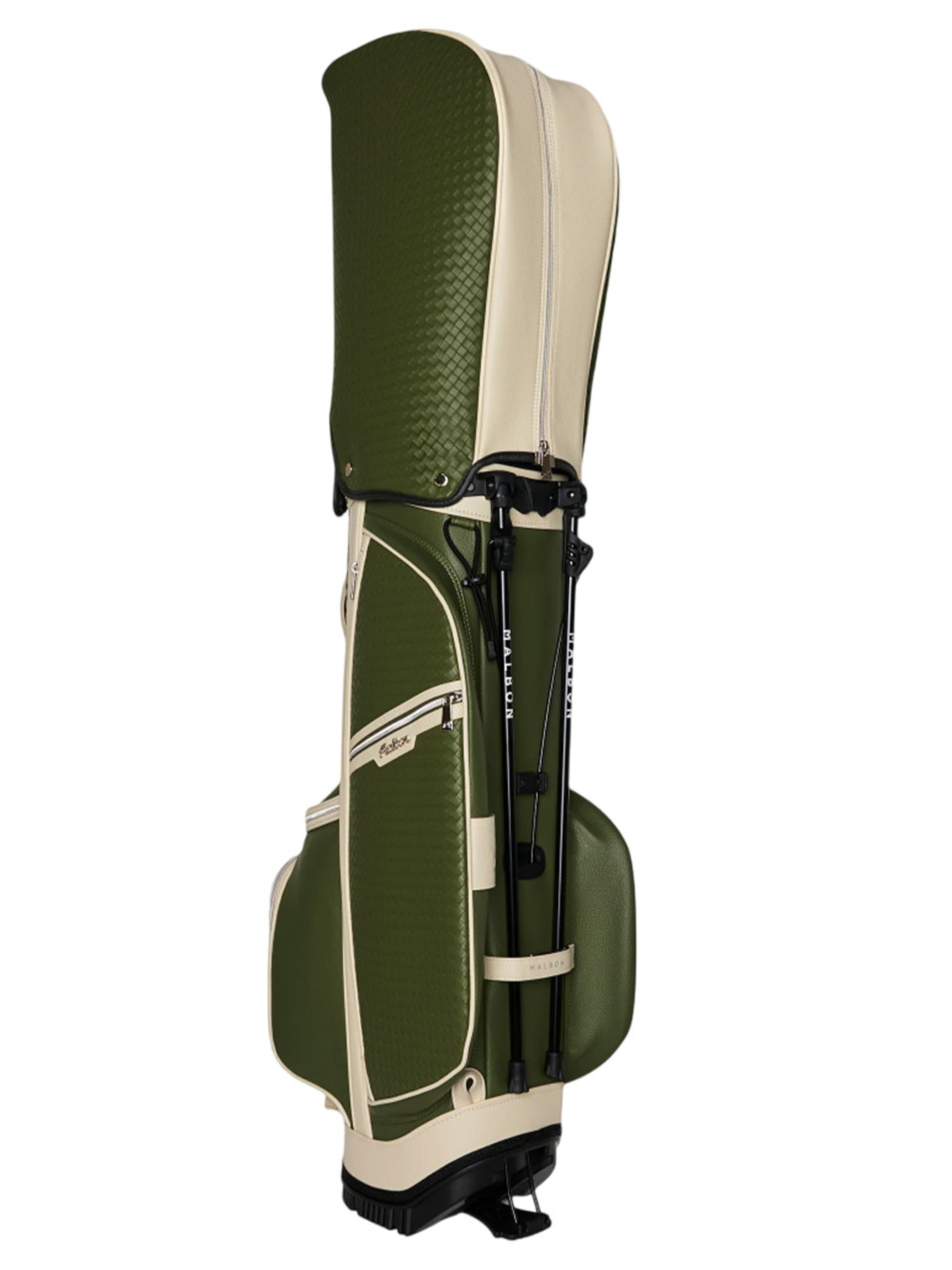 Malbon Artigianale Golf Stand Bag - Cypress Green