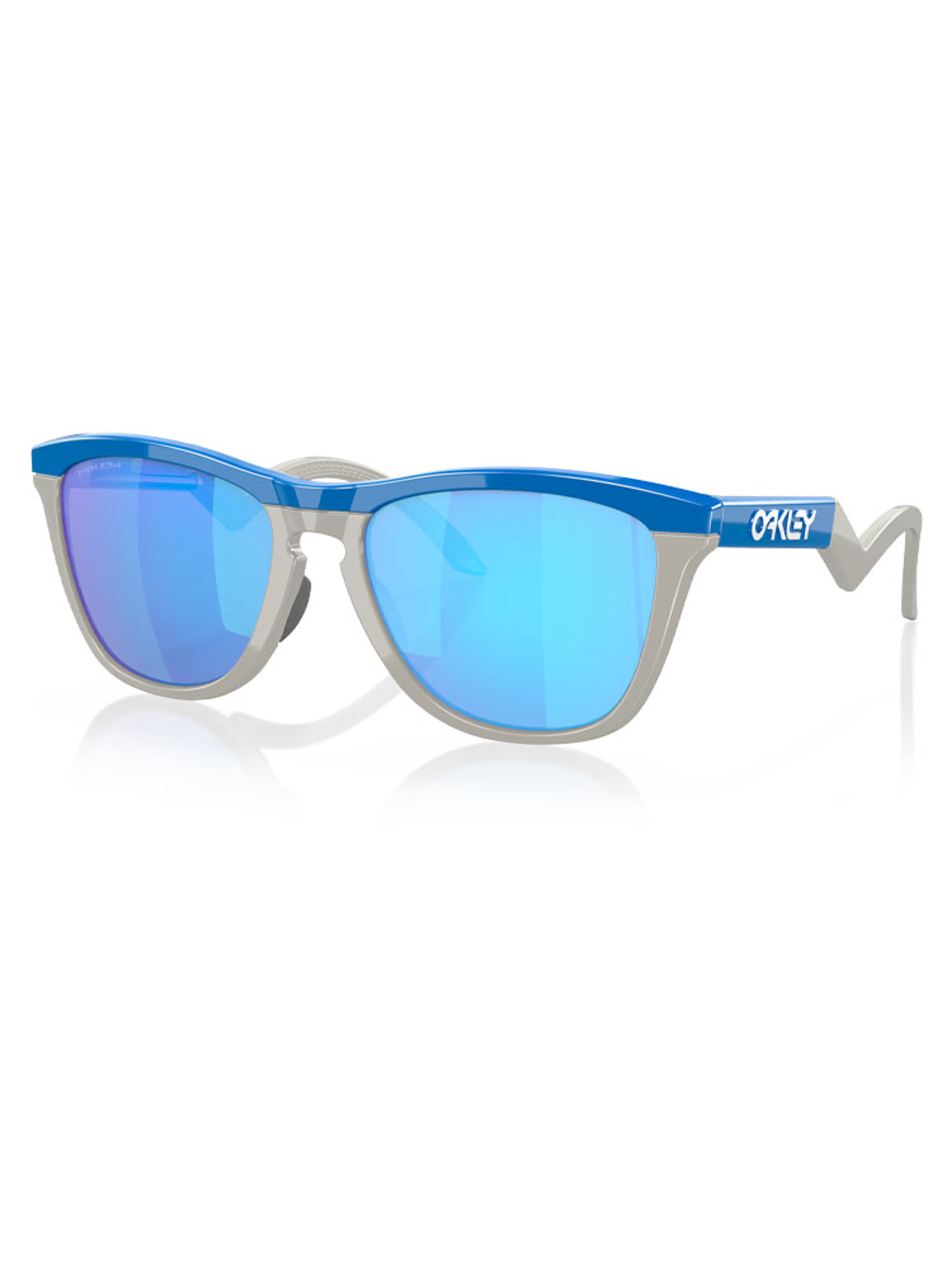 Oakley Frogskins Hybrid Sunglasses - Primary Blue/Cool Grey w/ Prizm Sapphire