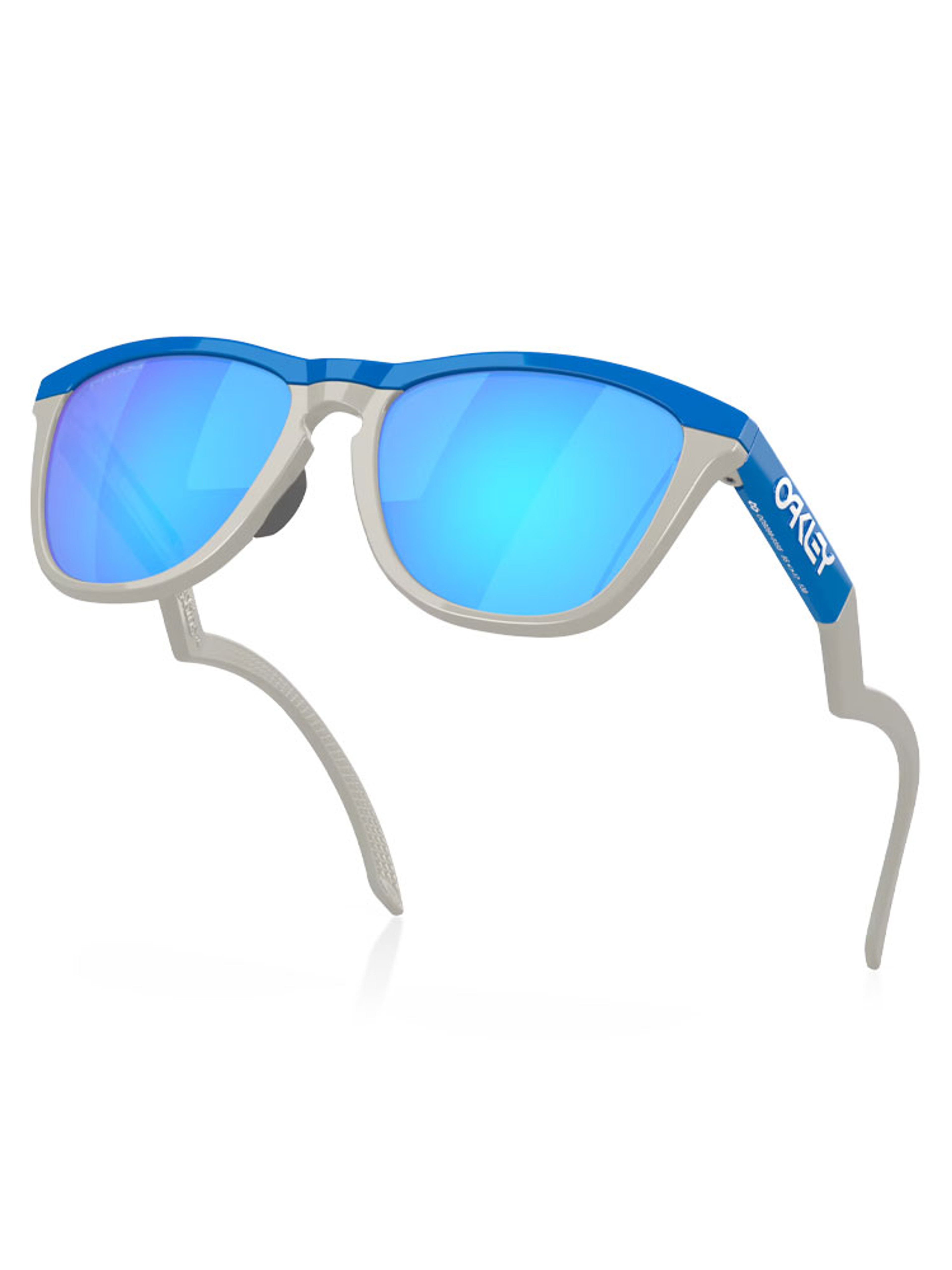 Oakley Frogskins Hybrid Sunglasses - Primary Blue/Cool Grey w/ Prizm Sapphire