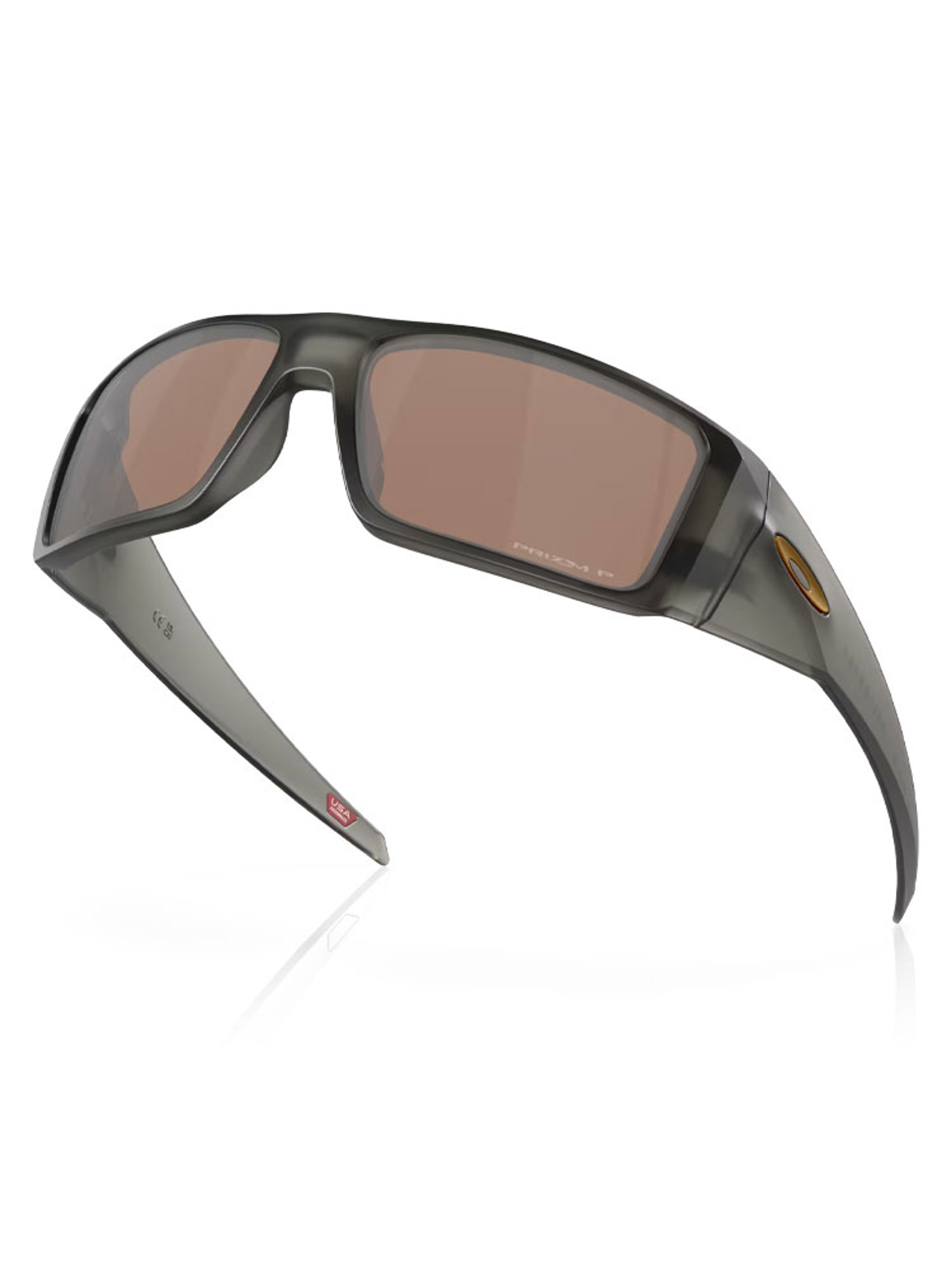 Oakley Heliostat Sunglasses - Matte Grey Smoke w/ Prizm Tungsten Polarised