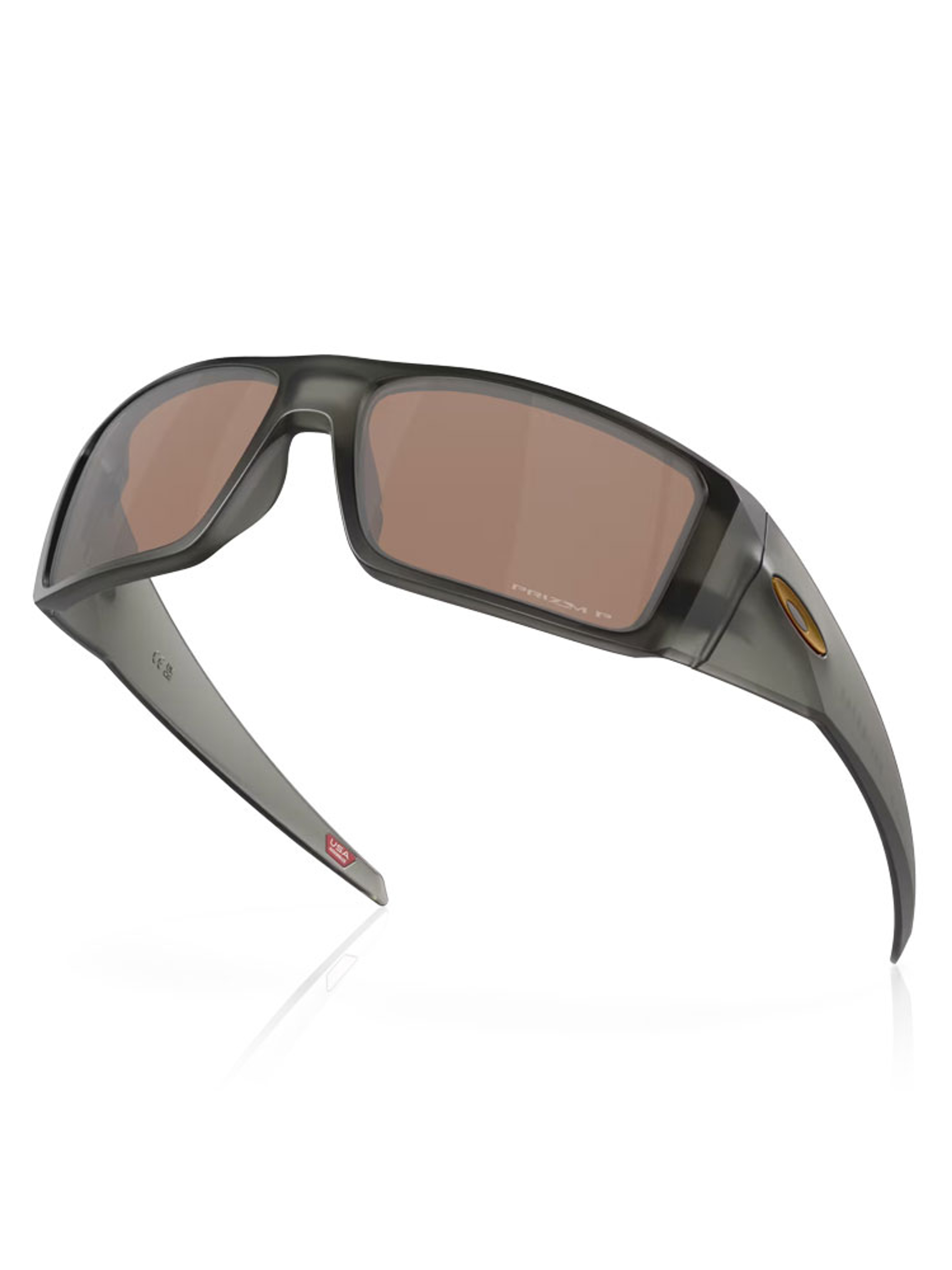 Oakley Heliostat Sunglasses - Matte Grey Smoke w/ Prizm Bronze